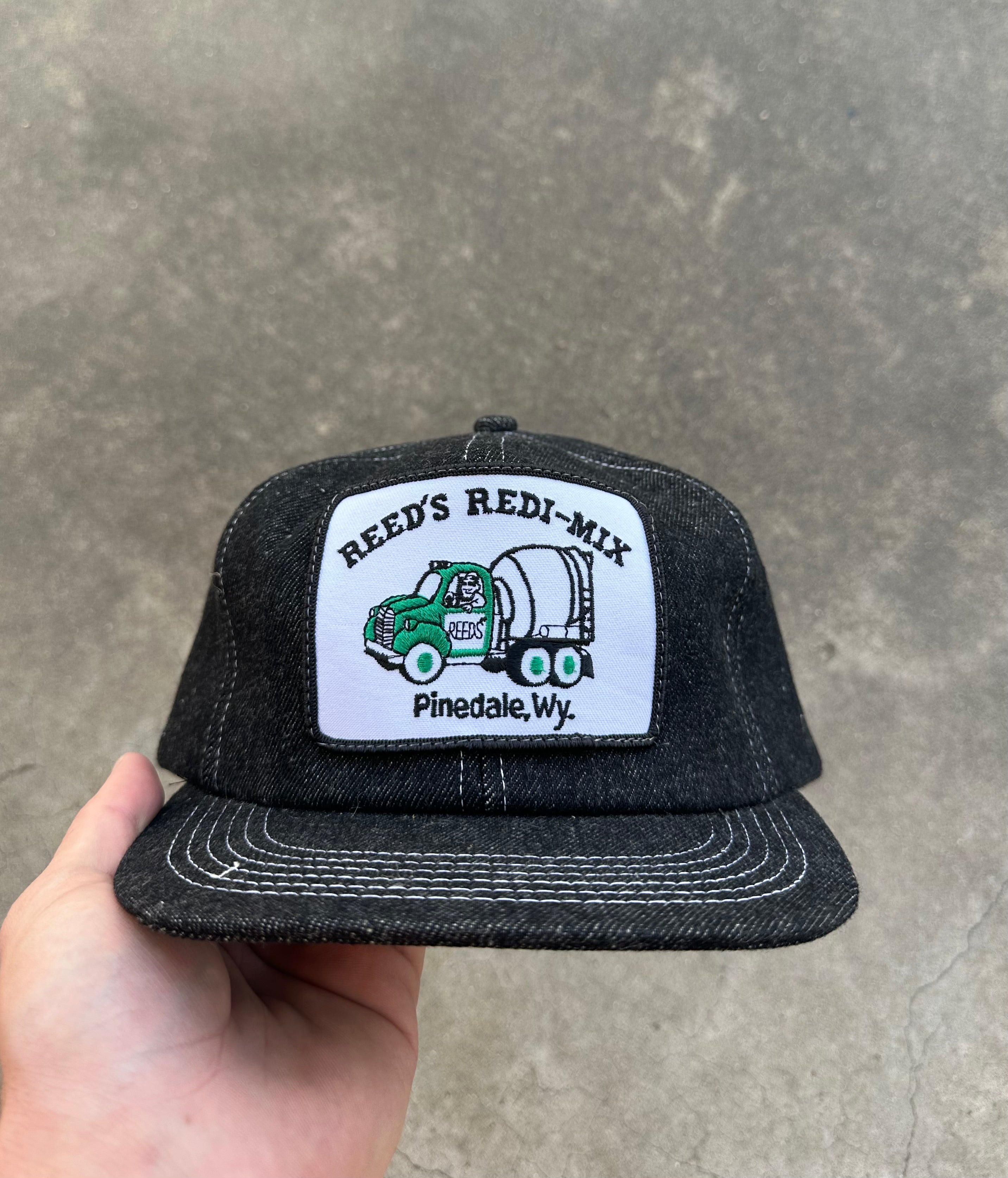 1980s Reed’s Redi-Mix Denim Snapback