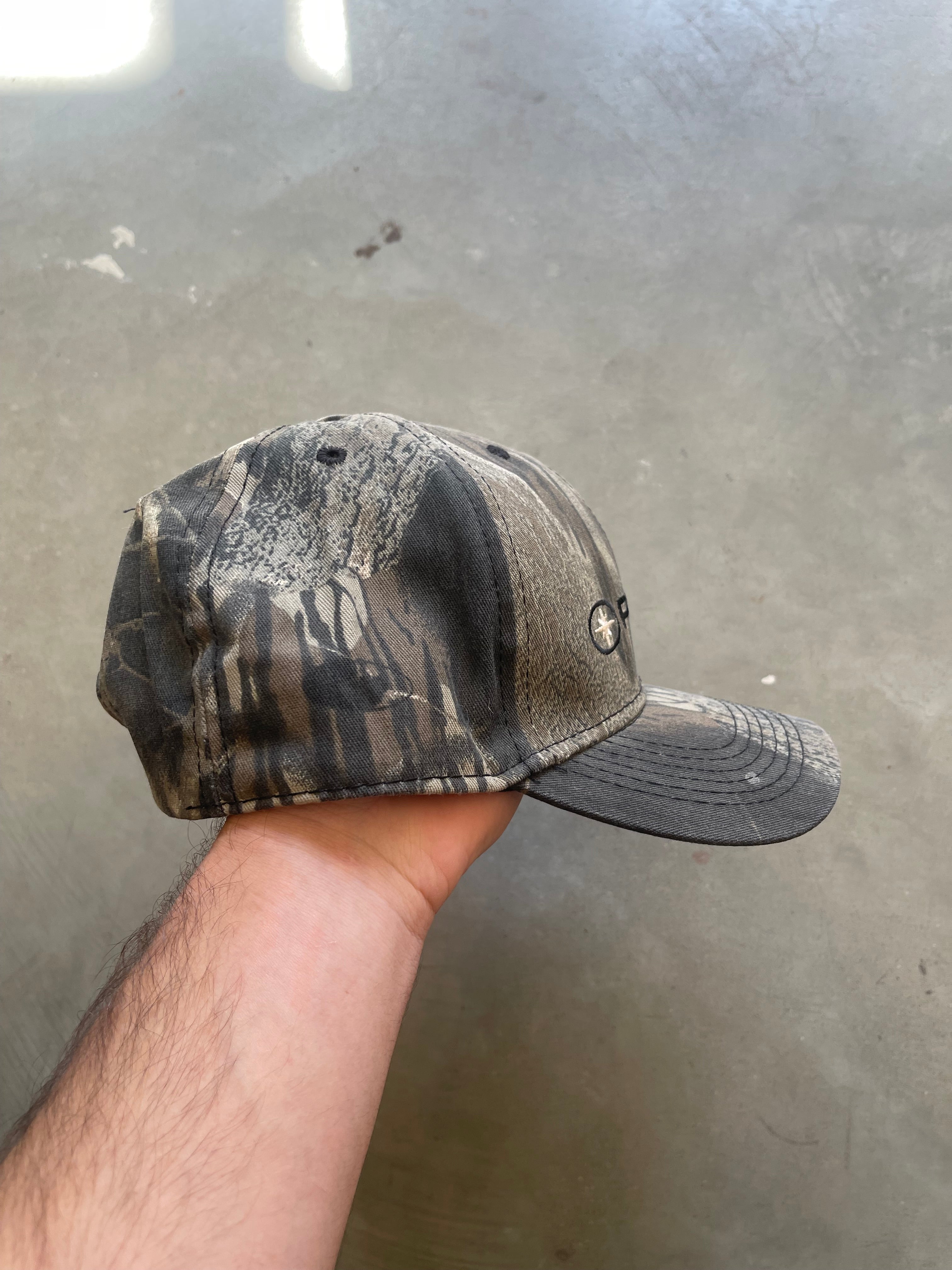 Vintage Mossy Oak Camo Polaris Hat