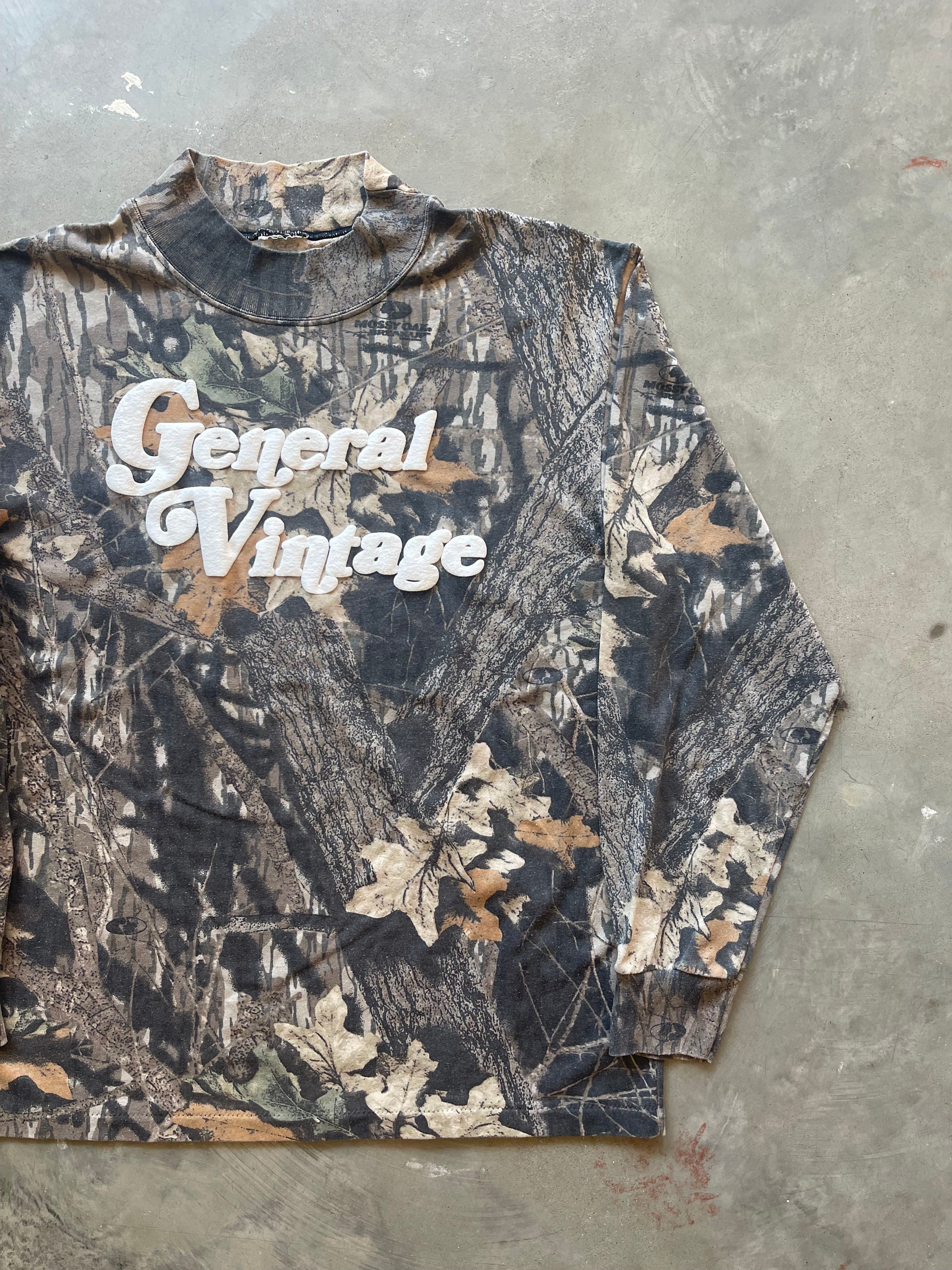 General Vintage Camo Puff Print Shirt (M)