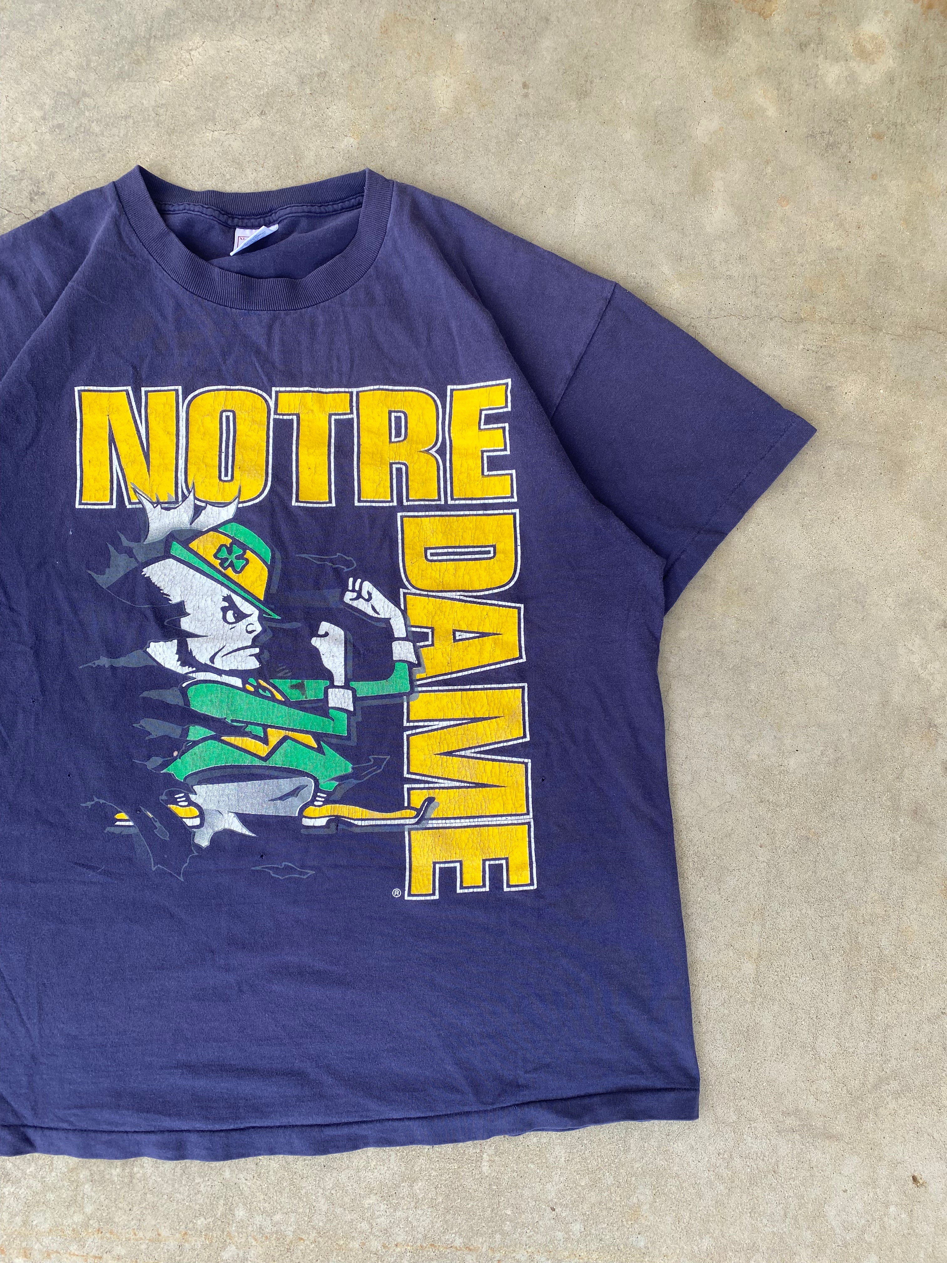 1990s Notre Dame Fightin’ Irish Boxy T-Shirt (XL)