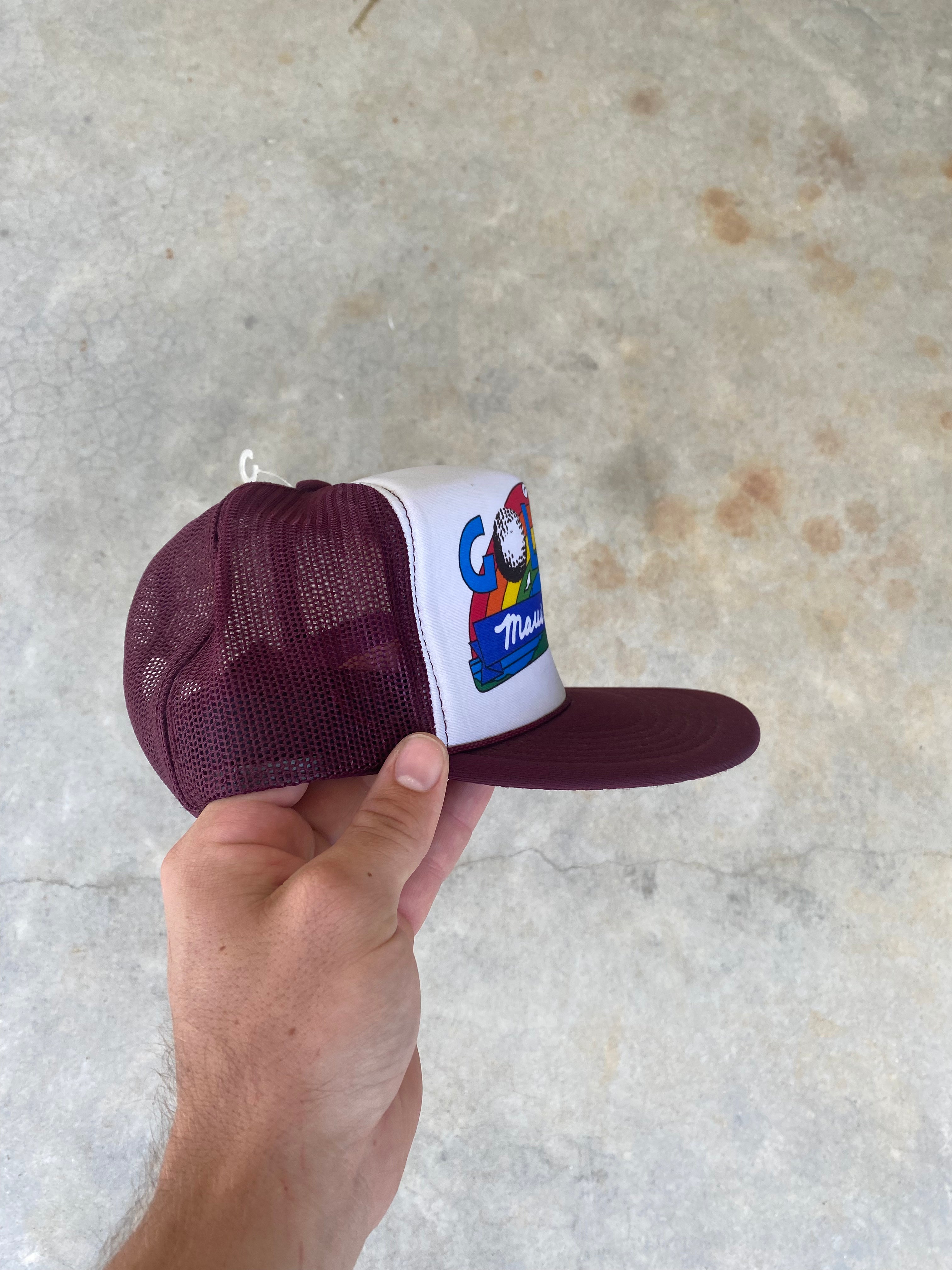 1980s Maui Golf Trucker Hat