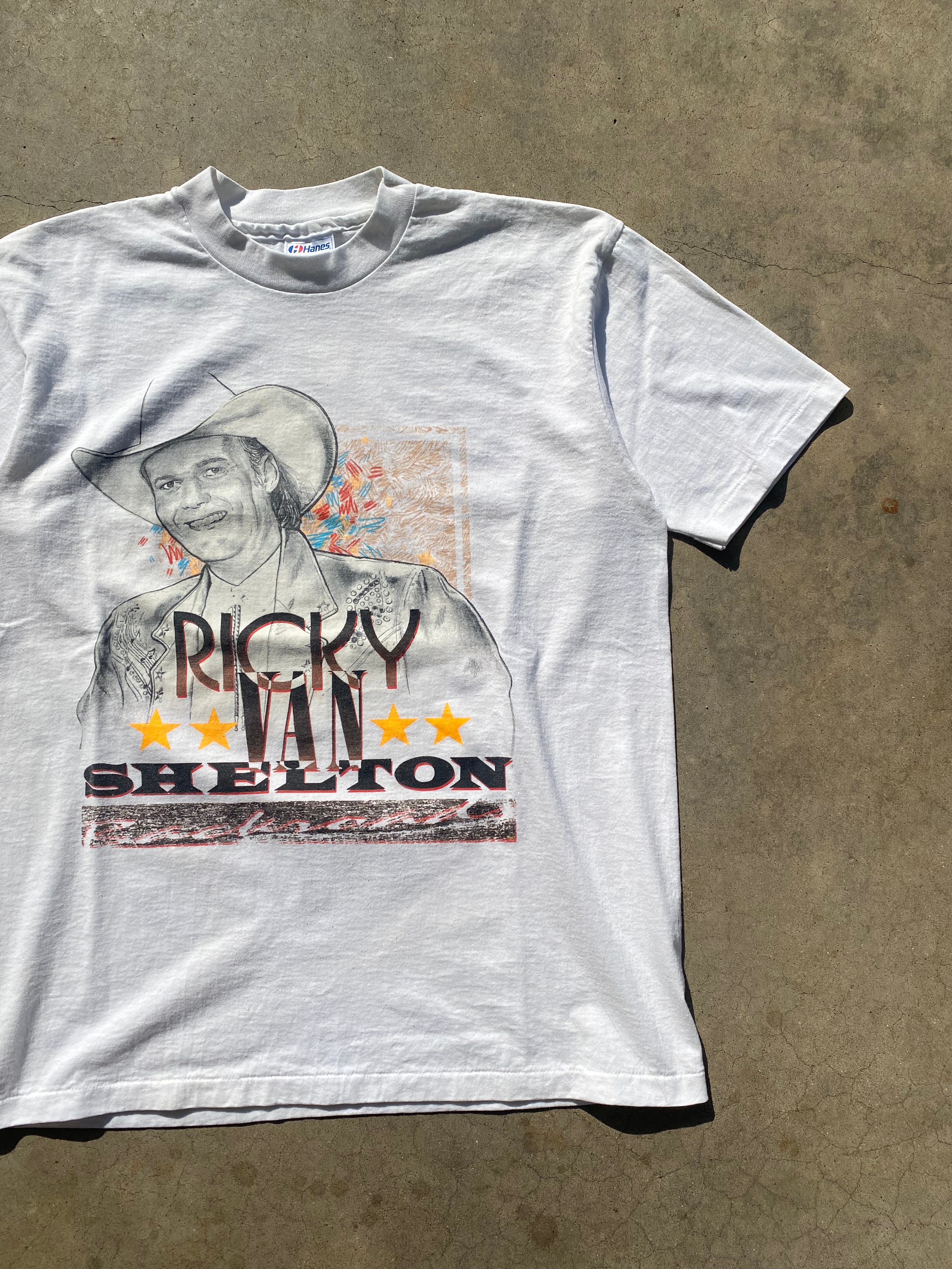 1991 Ricky Van Shelton “I Am A Simple Man” Tour T-Shirt (M/L)