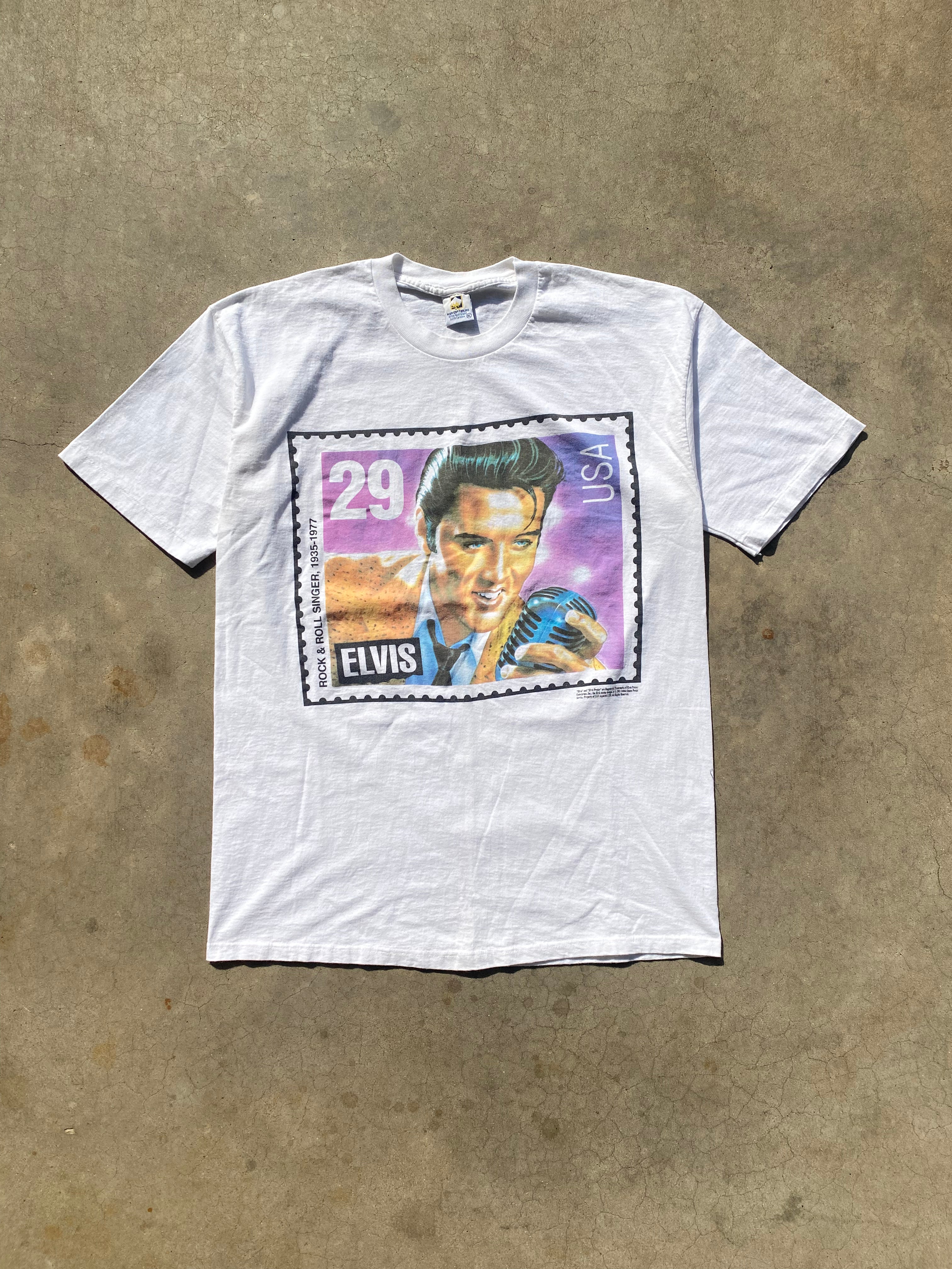 1992 Elvis Stamp T-Shirt (L/XL)