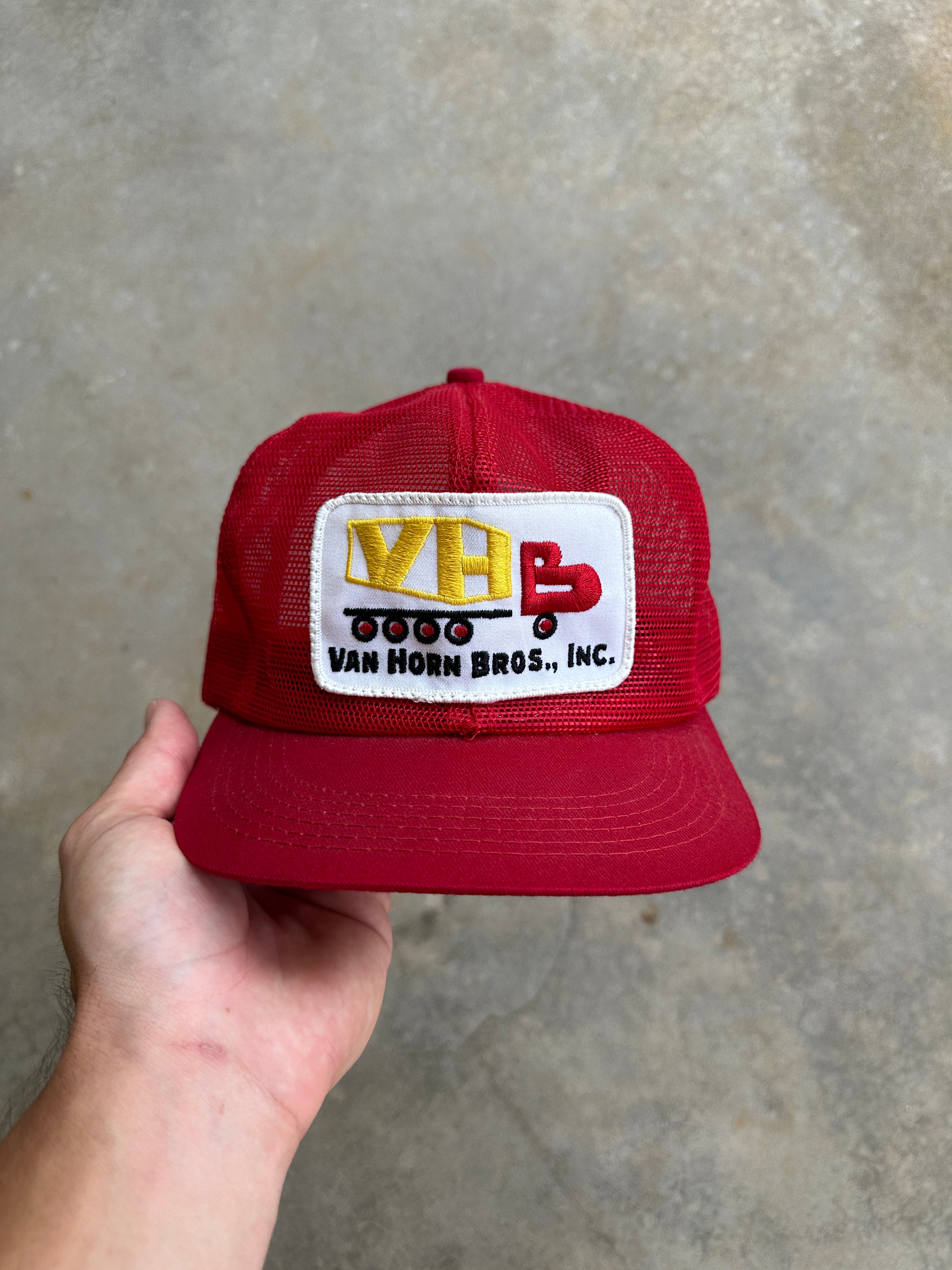 1980s Van Horn Bros All Mesh SnapBack