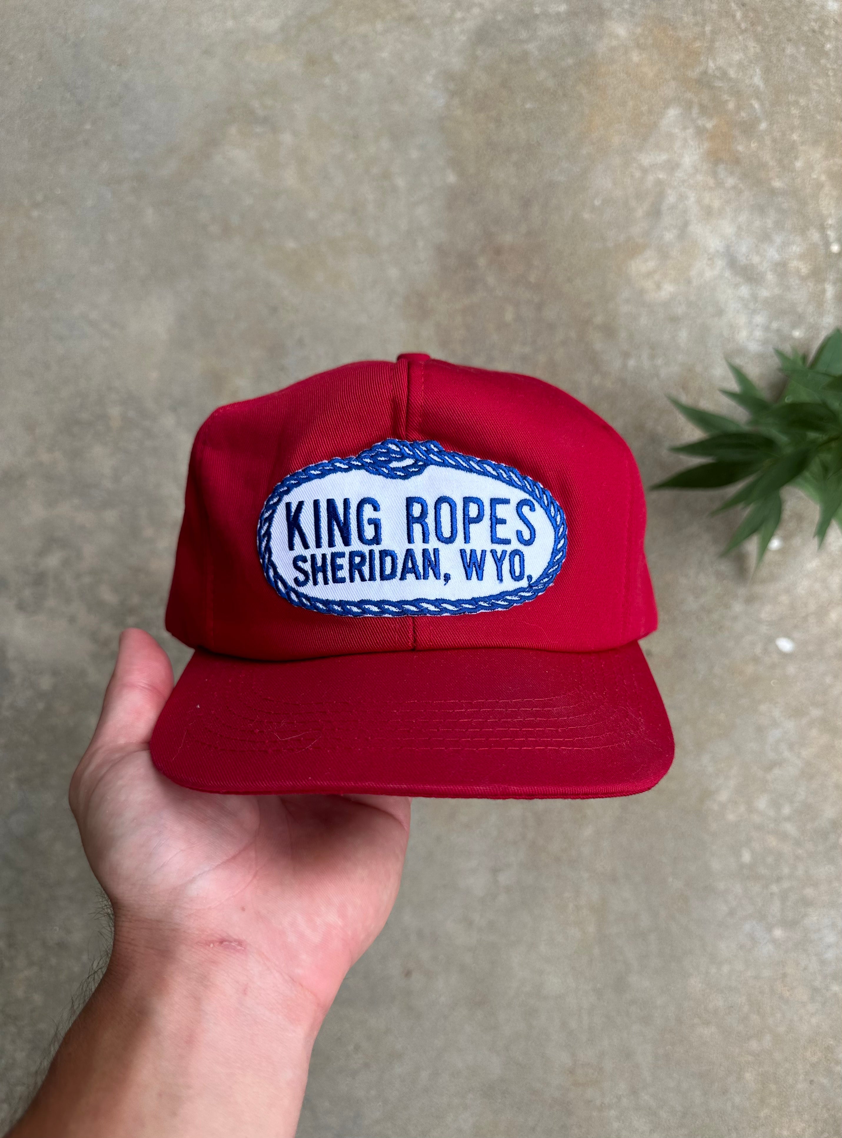 1980s King Ropes Trucker Hat