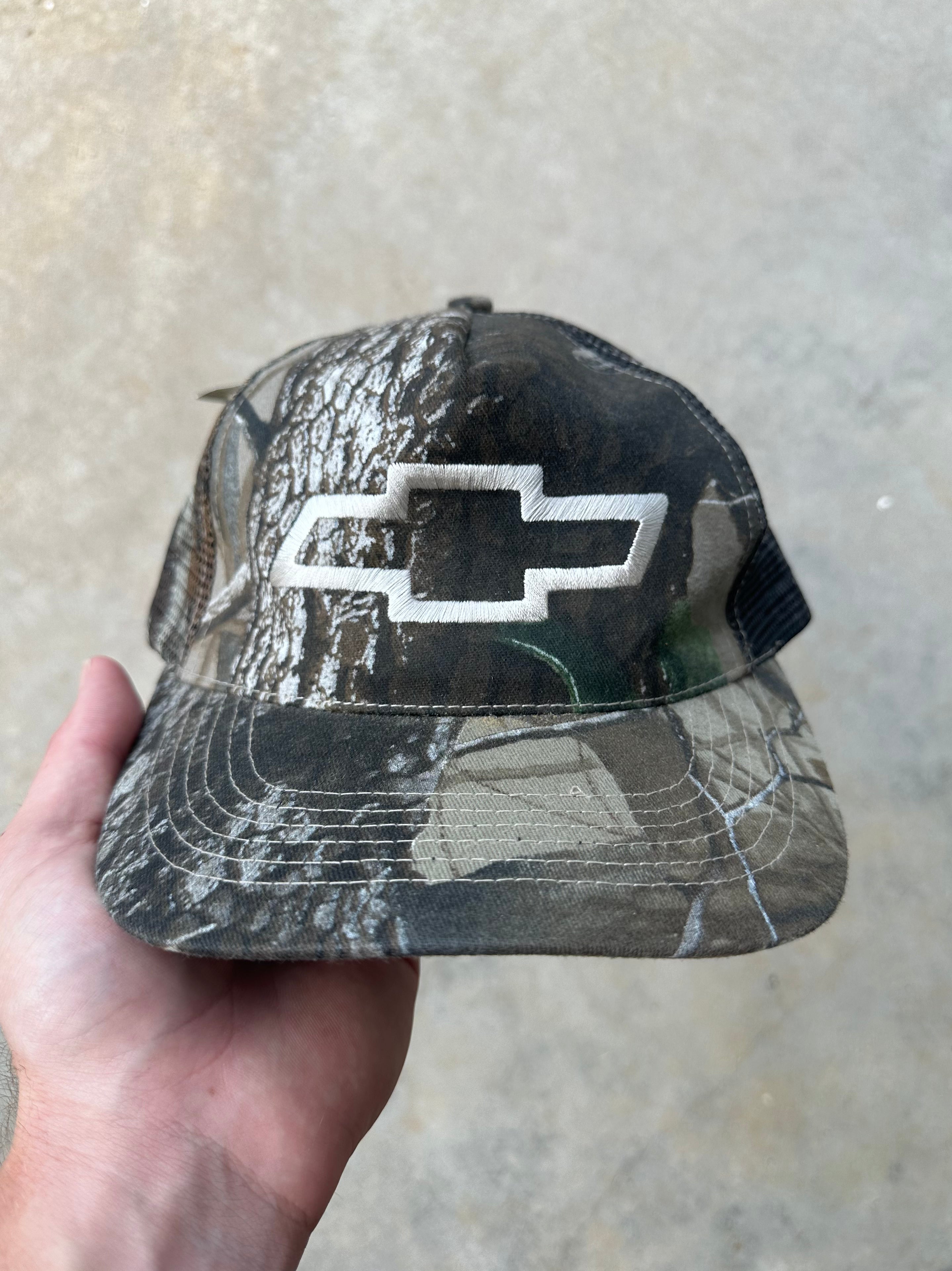 1990s Chevy Camo Trucker Hat