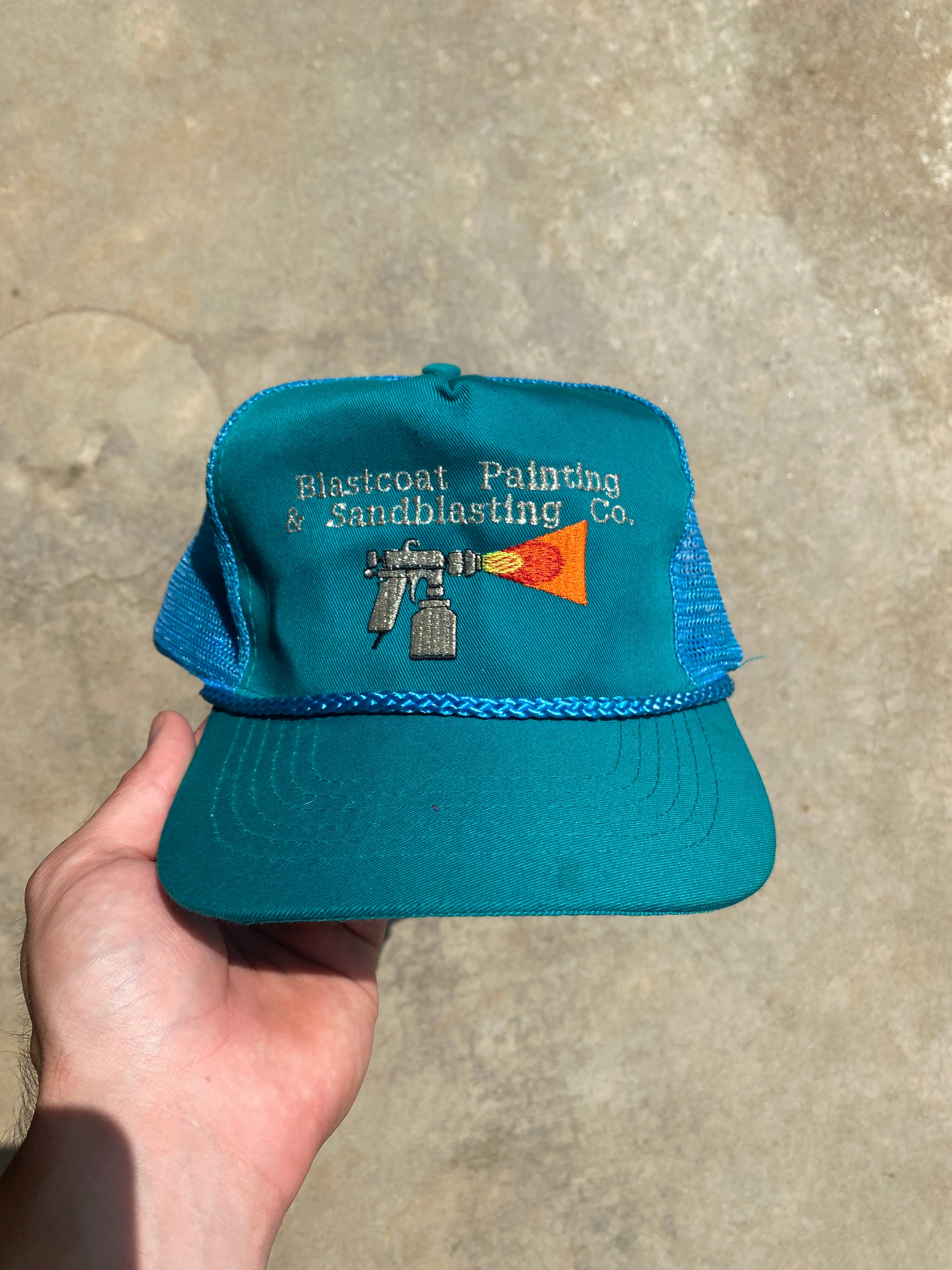 1980s Blastcoat Painting & Sandblasting Co. Trucker Hat