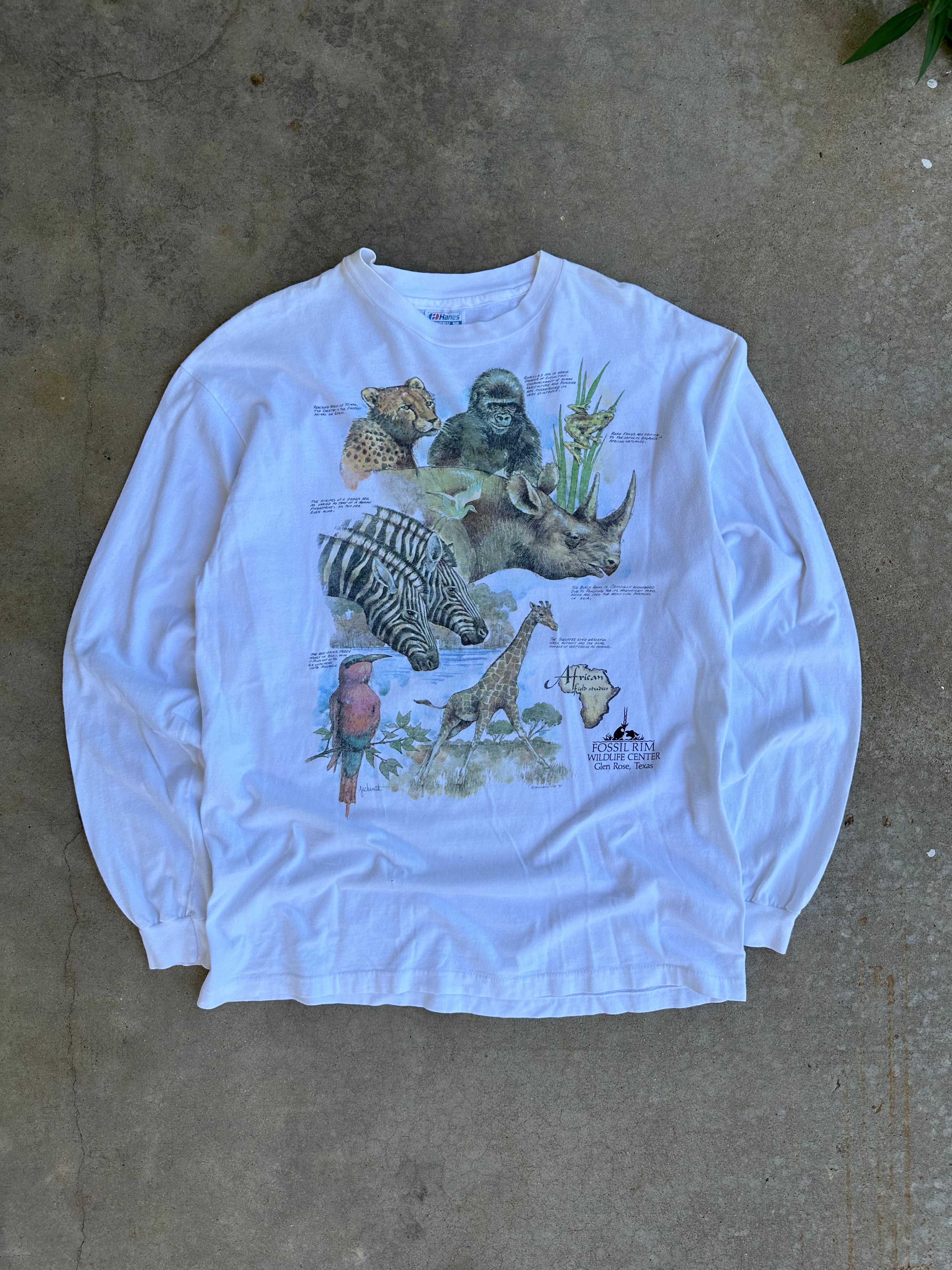 1991 Fossil Rim Wildlife Center Longsleeve T-Shirt (L)
