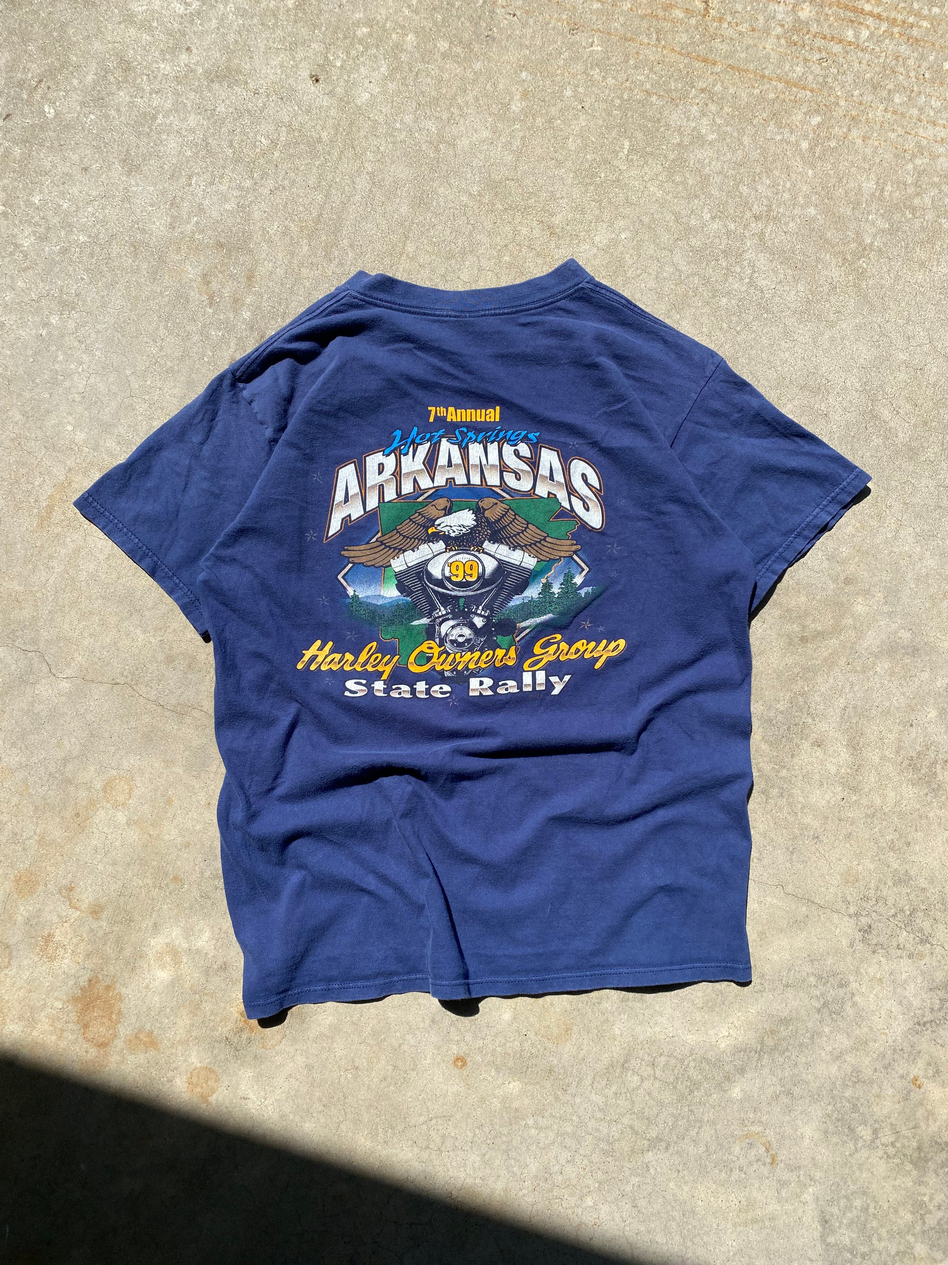 1999 HOG Arkansas T-Shirt
