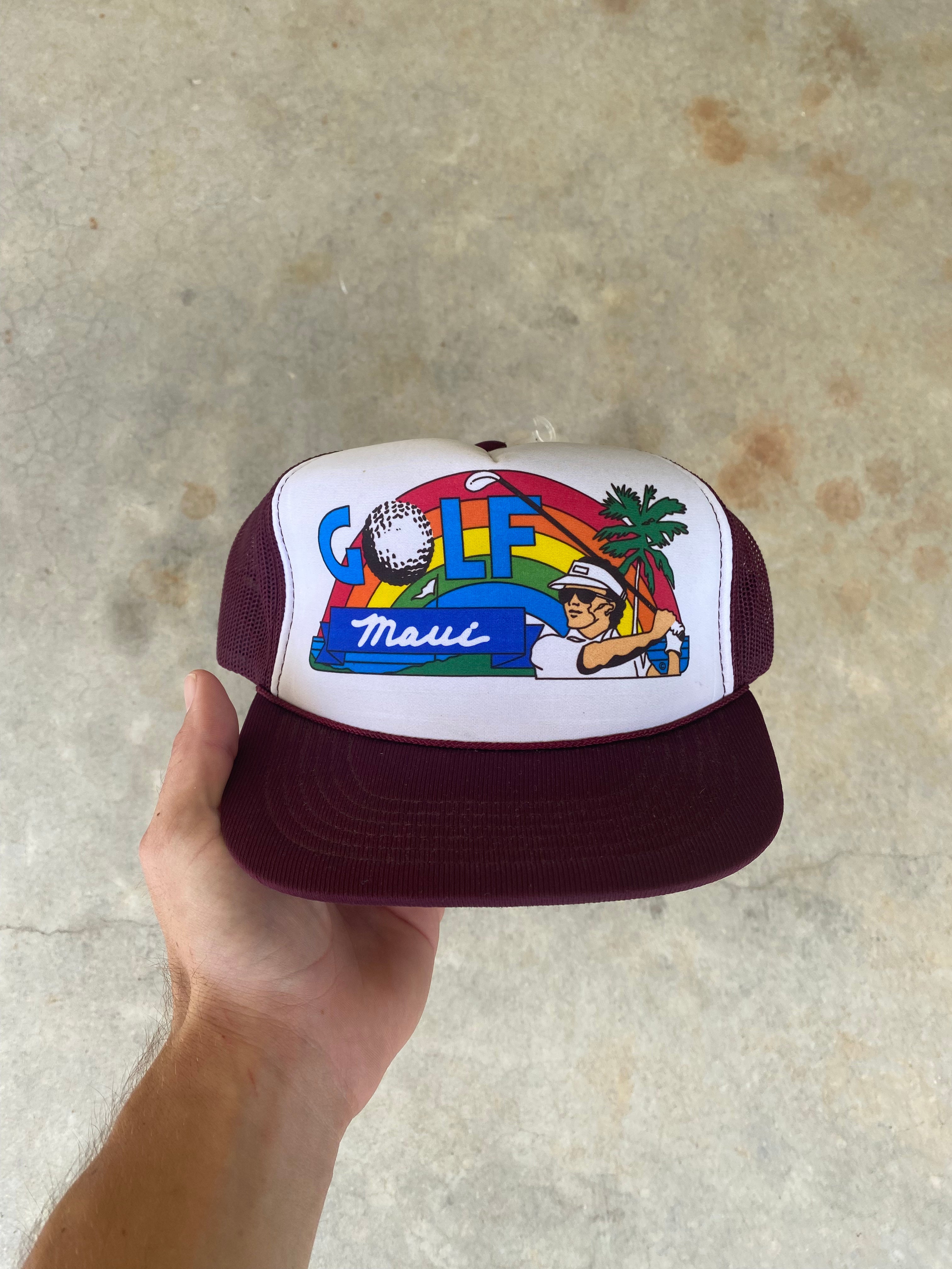 1980s Maui Golf Trucker Hat