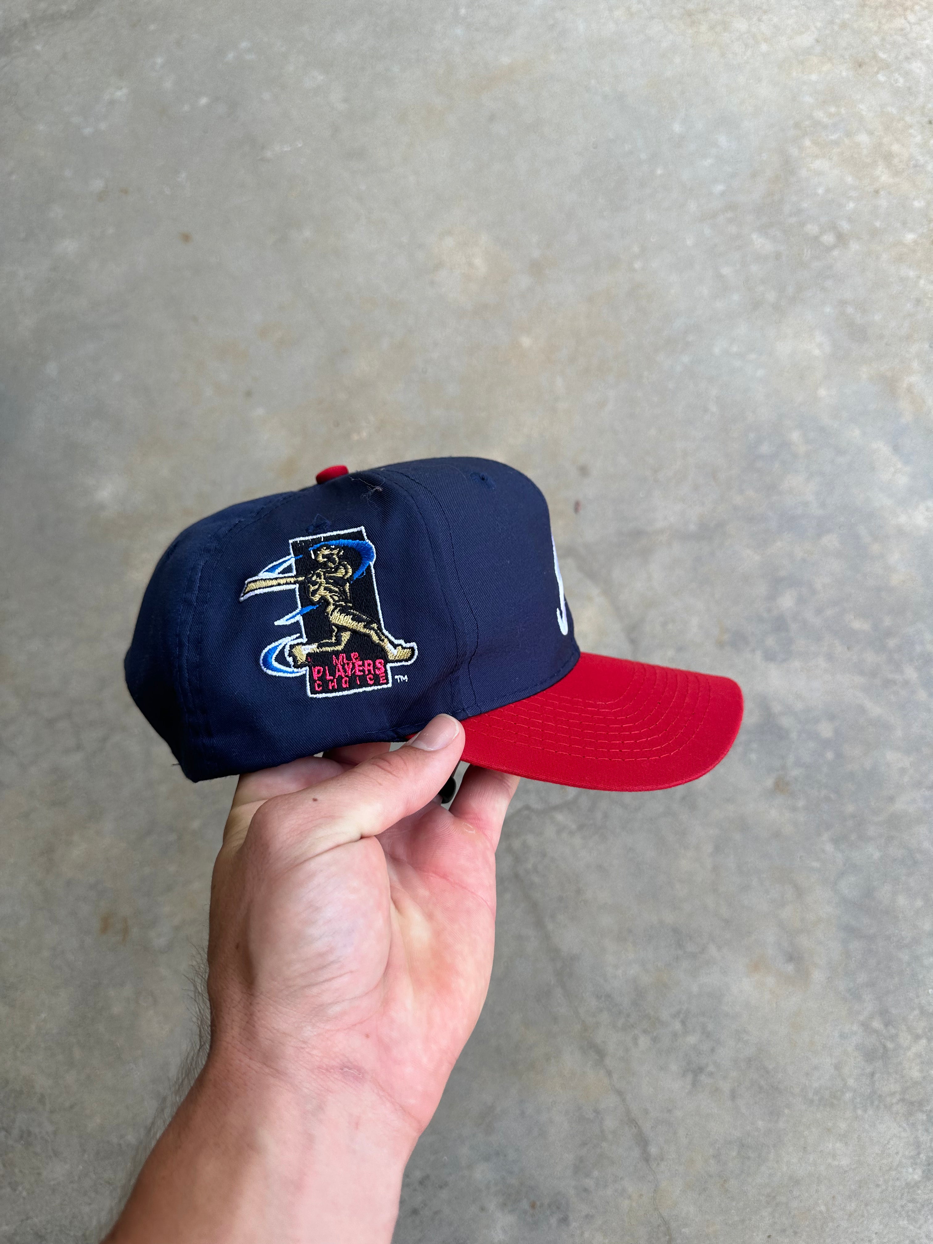 1990s Atlanta Braves Chipper Jones SnapBack