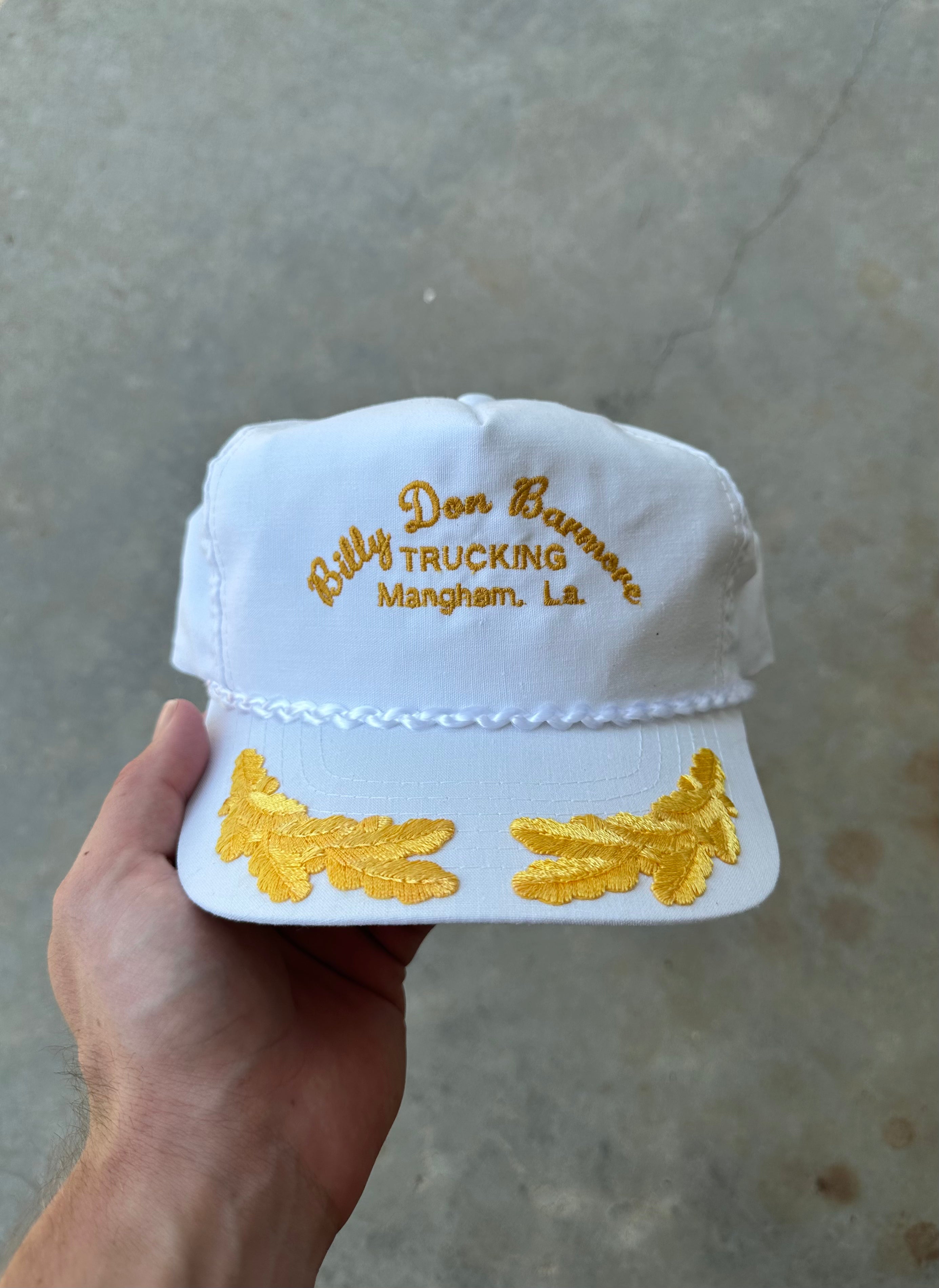 1980 Billy Don Trucking Rope Hat