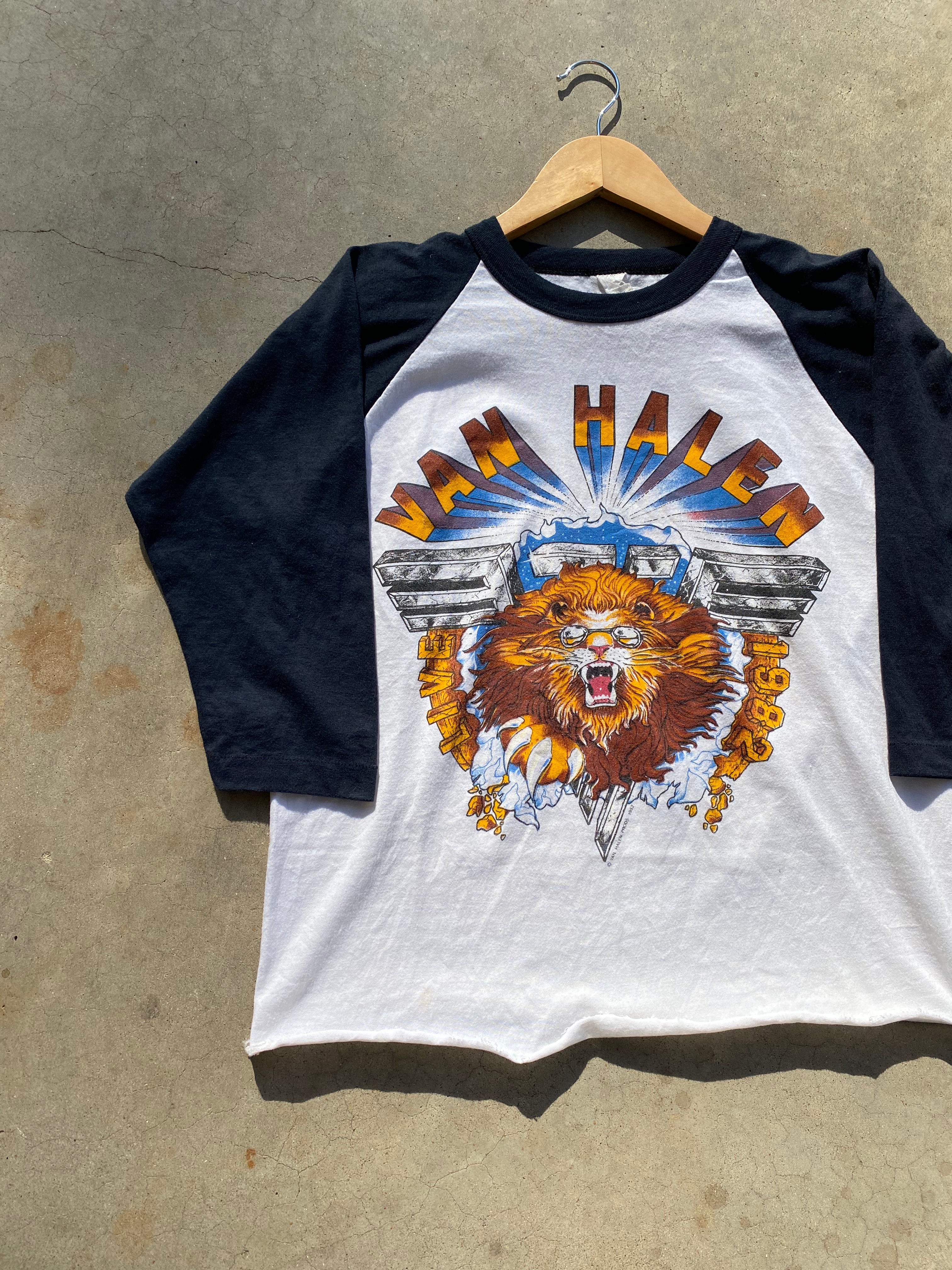 1982 Van Halen Concert T-Shirt (S)