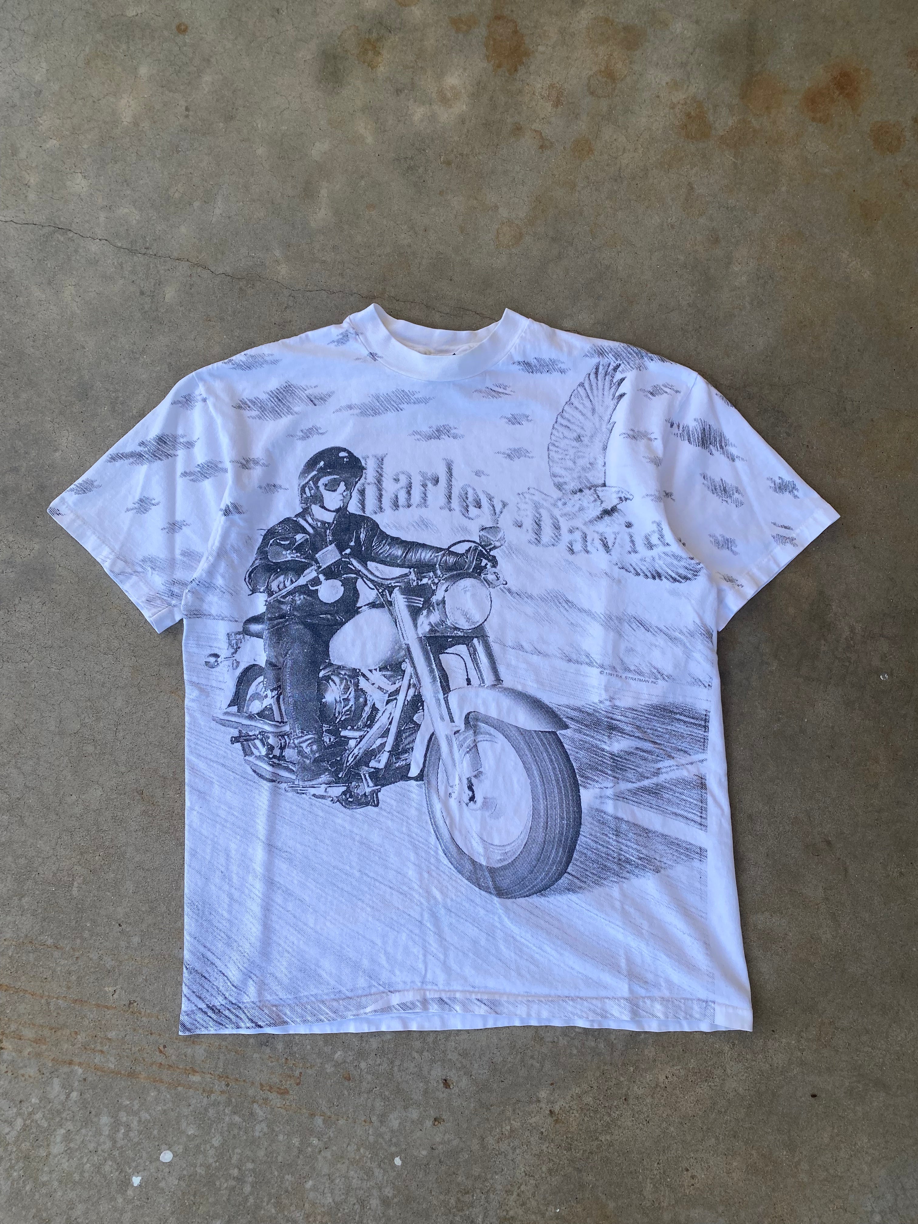 1990s Harley Davidson Jackson Mississippi T-Shirt (L/XL)