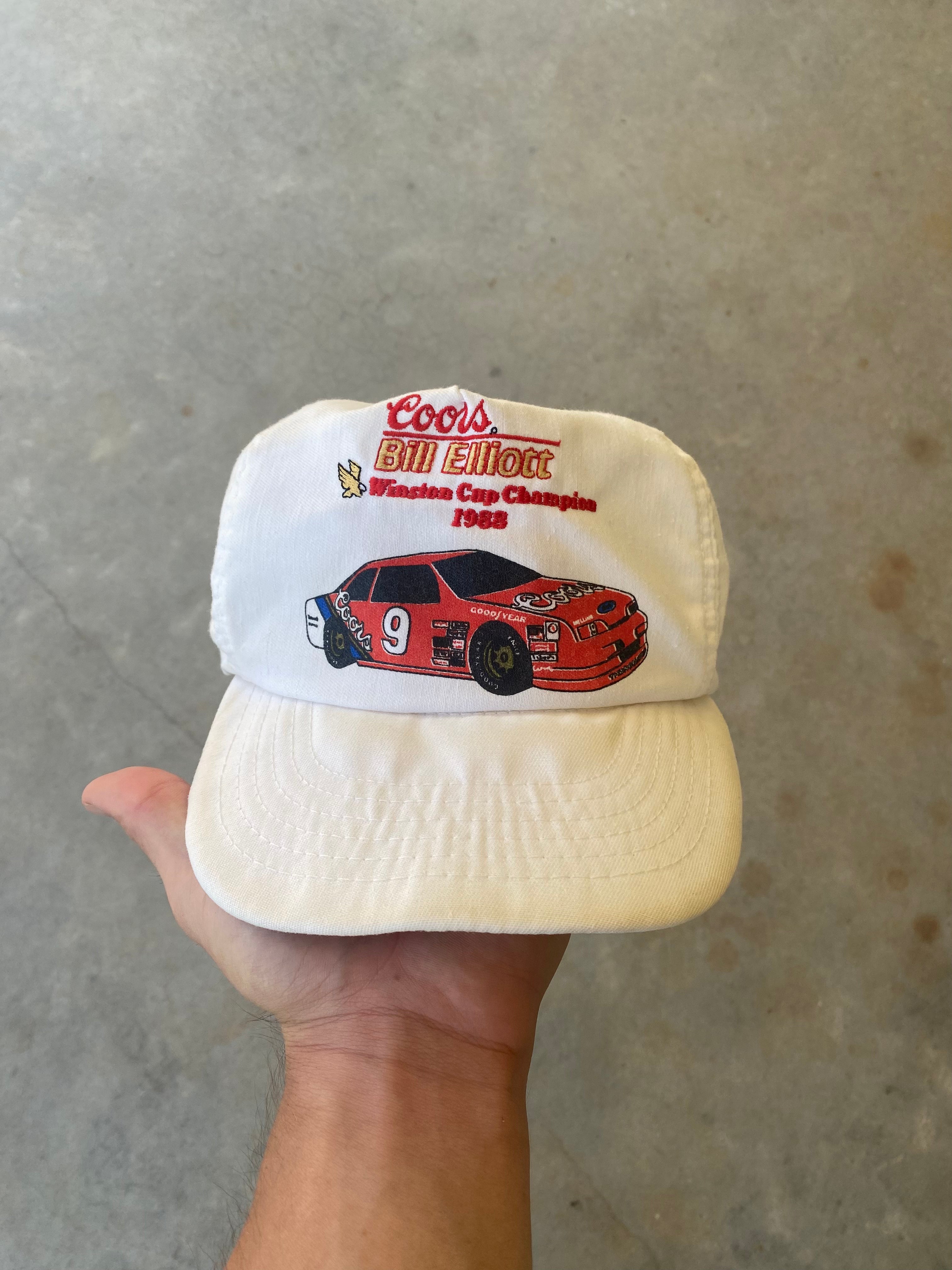 1988 Coors Bill Elliot Unstructured Snapback