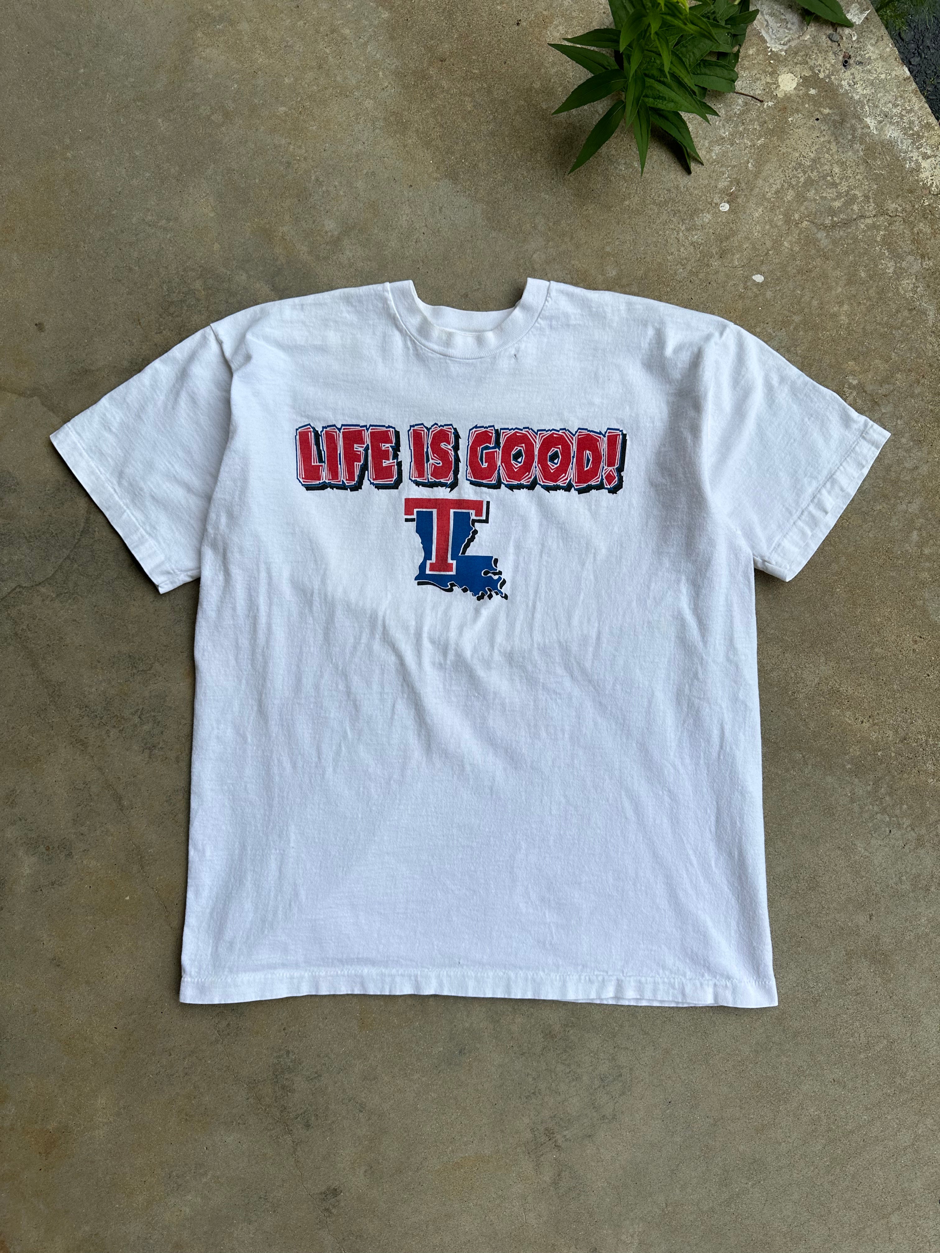 1990s Louisiana Tech “Life is Good!” T-Shirt (XL)