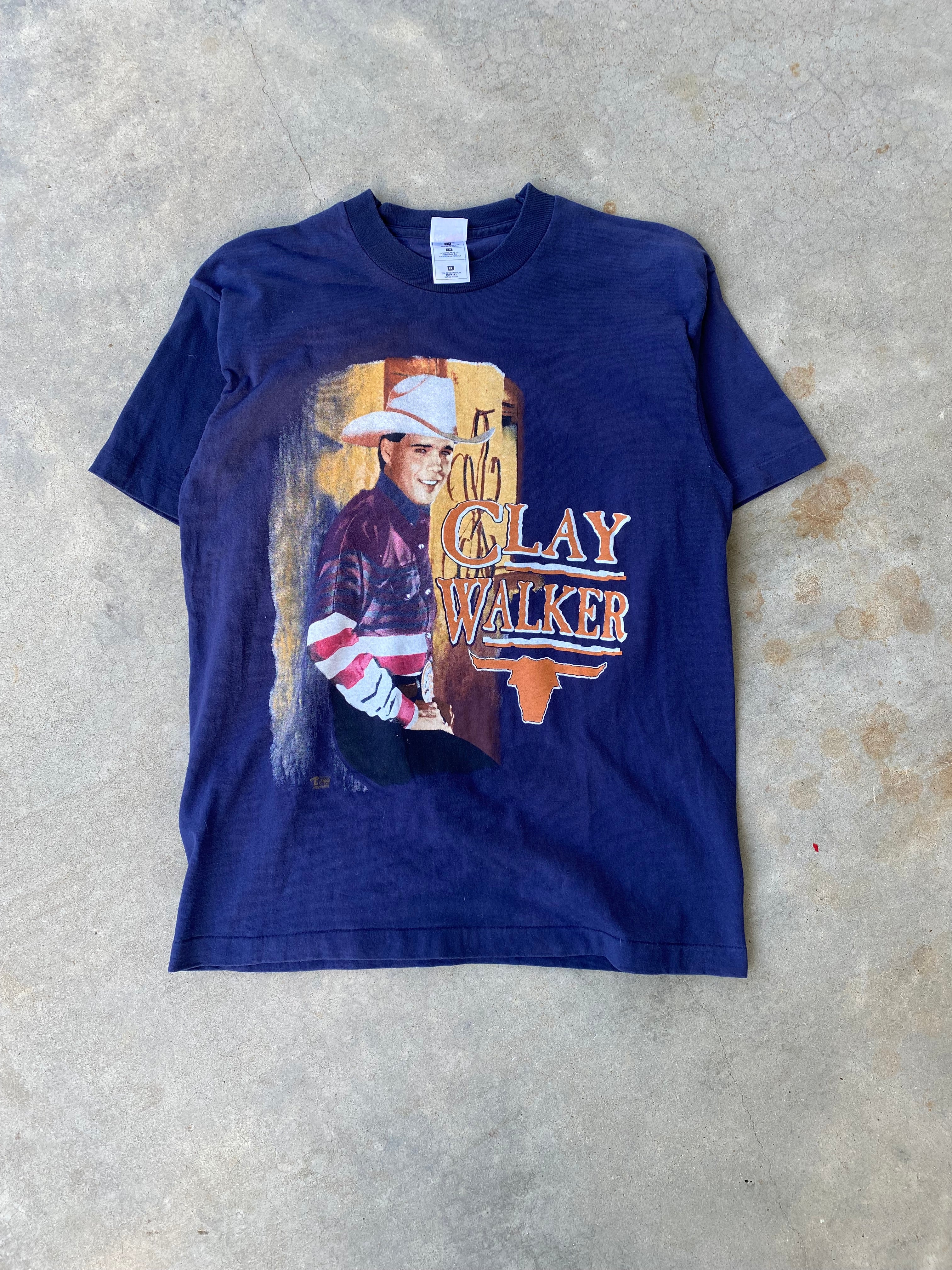 1990s Clay Walker "Hypnotize the Moon" Tour T-Shirt (L)