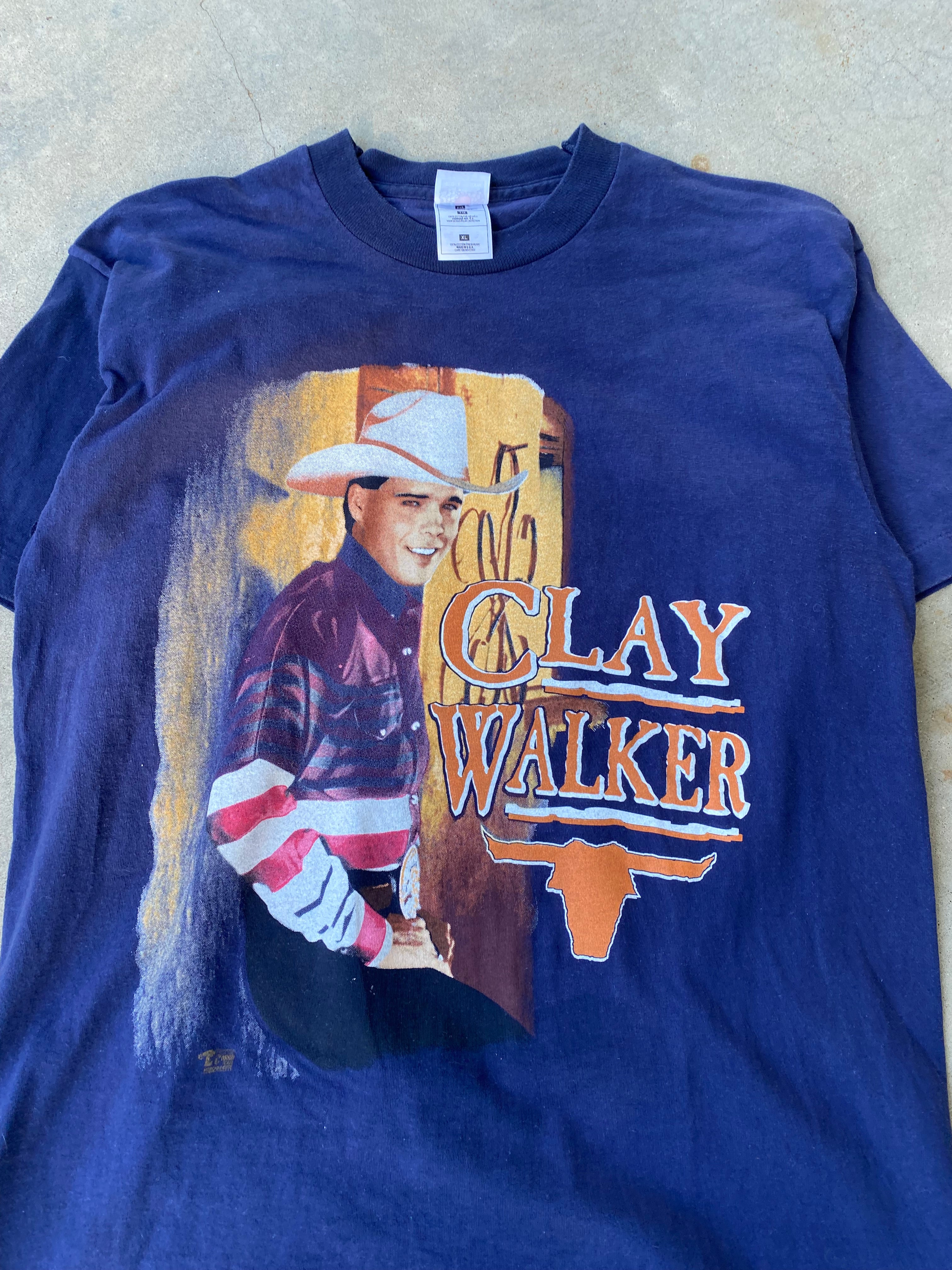 1990s Clay Walker "Hypnotize the Moon" Tour T-Shirt (L)