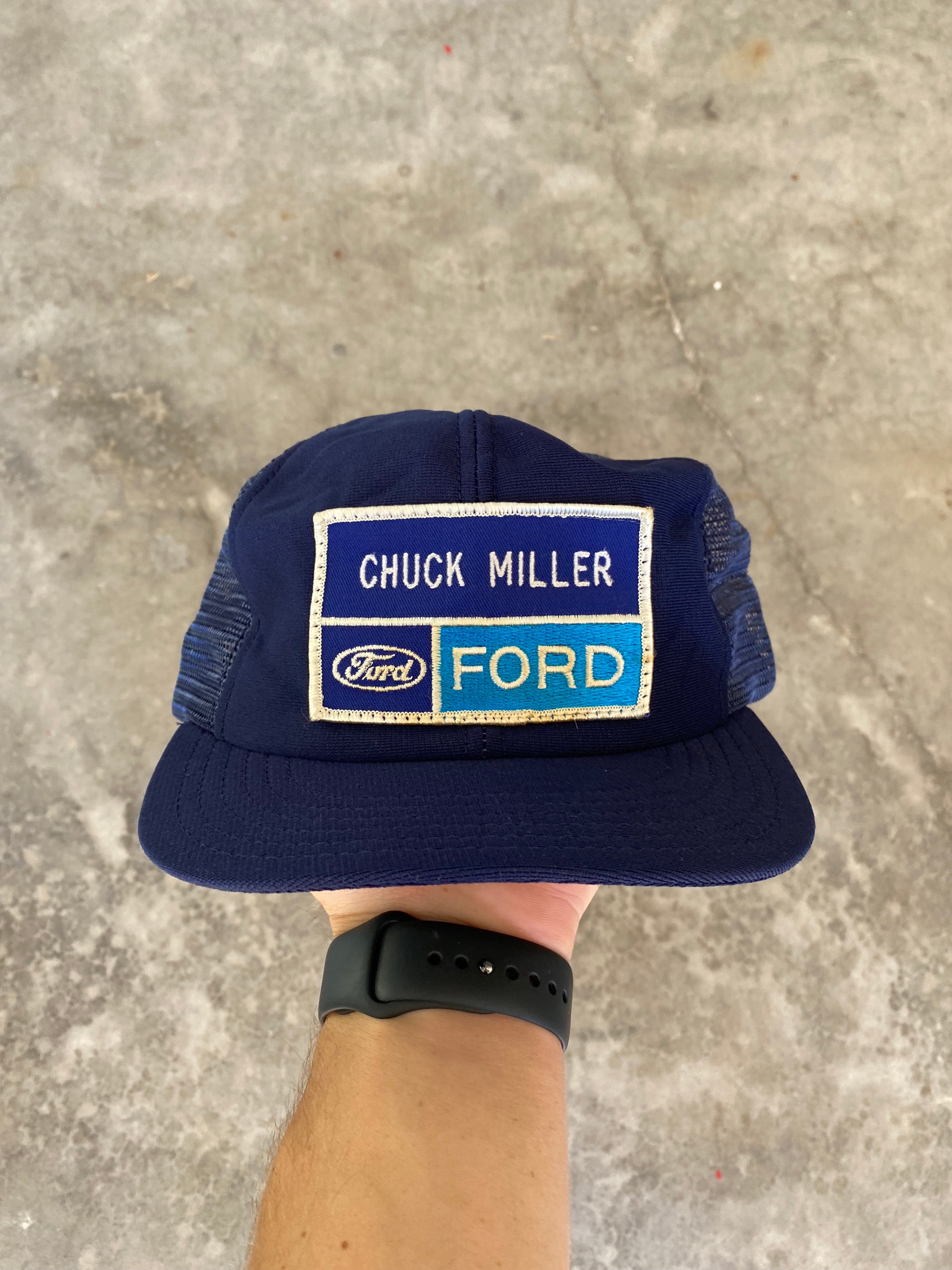 1980s Chuck Miller Ford Trucker Hat