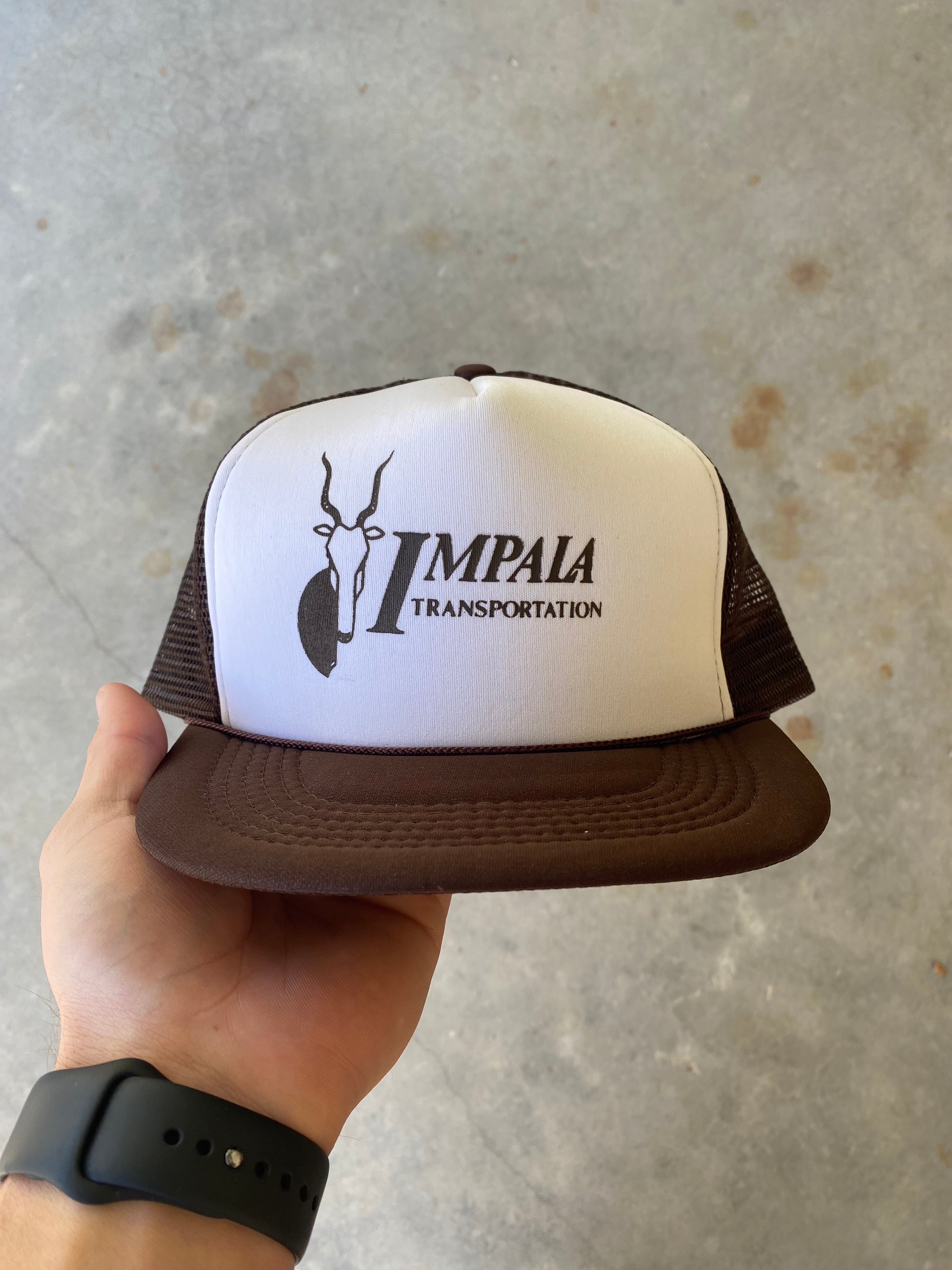 1980s Impala Transportation Trucker Hat