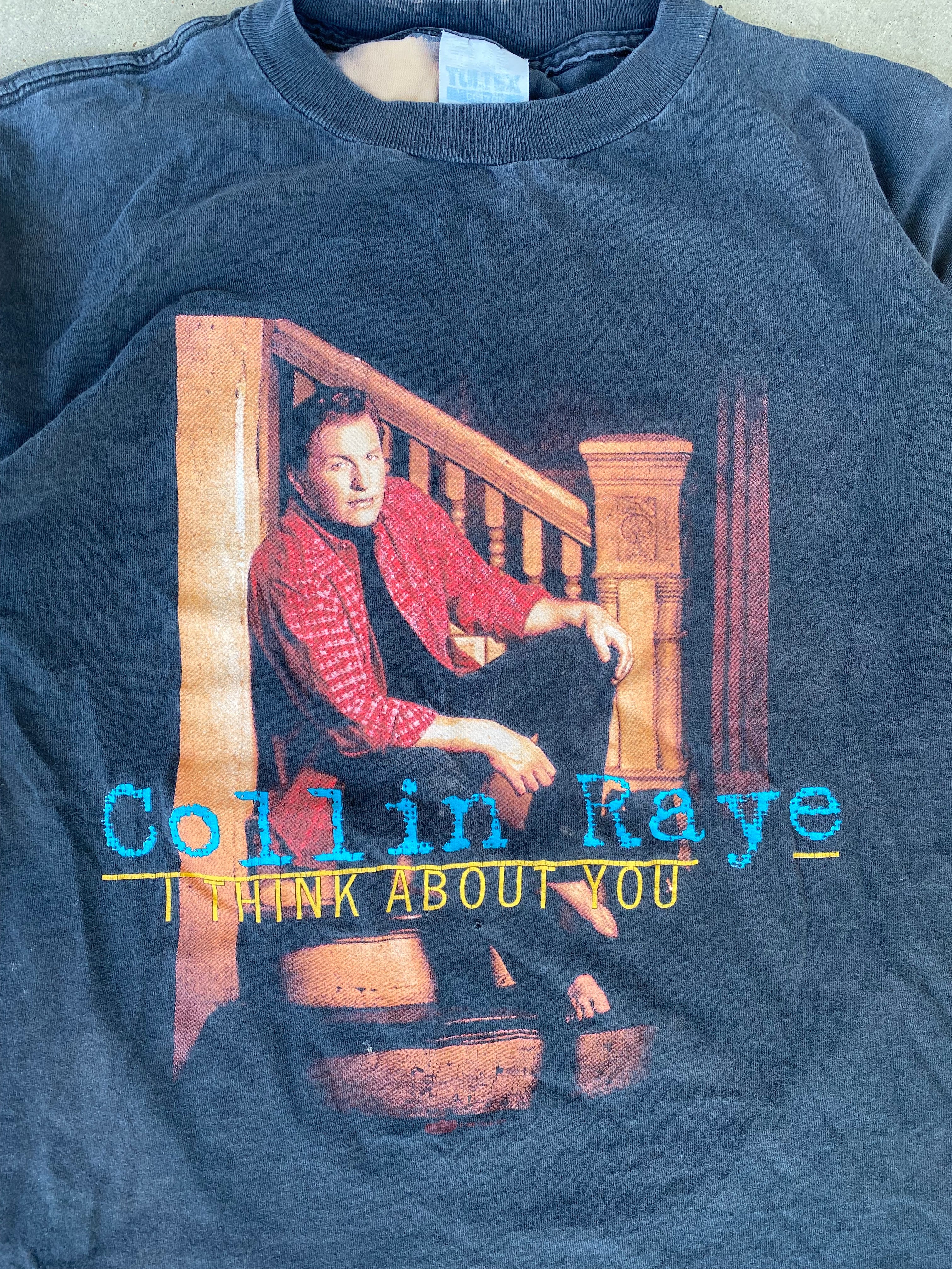 1996 Collin Raye "Think About You" Tour T-Shirt (L/XL)