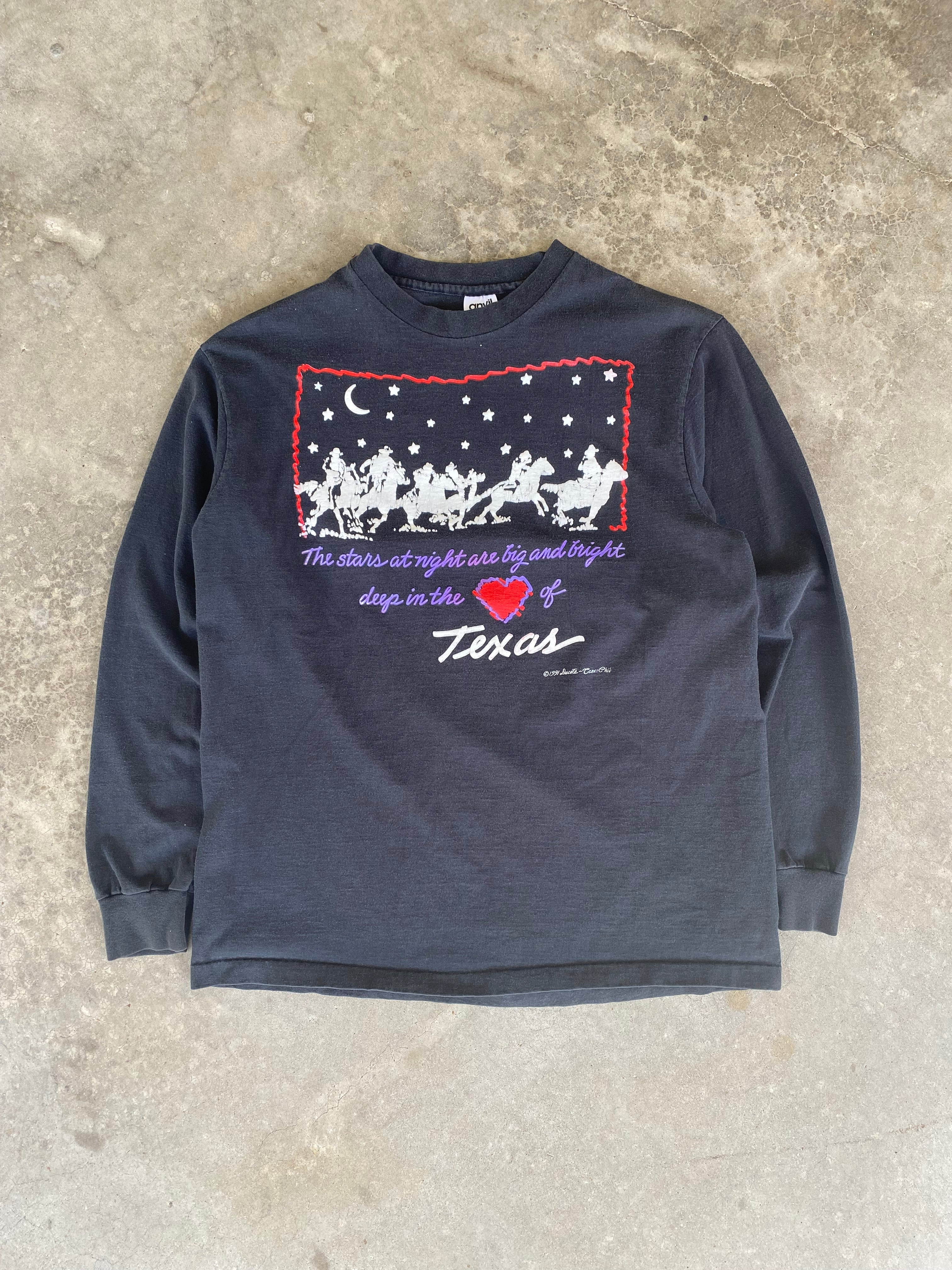 1991 "The Stars at night.. Deep in the Heart of Texas" Longsleeve (L/XL)