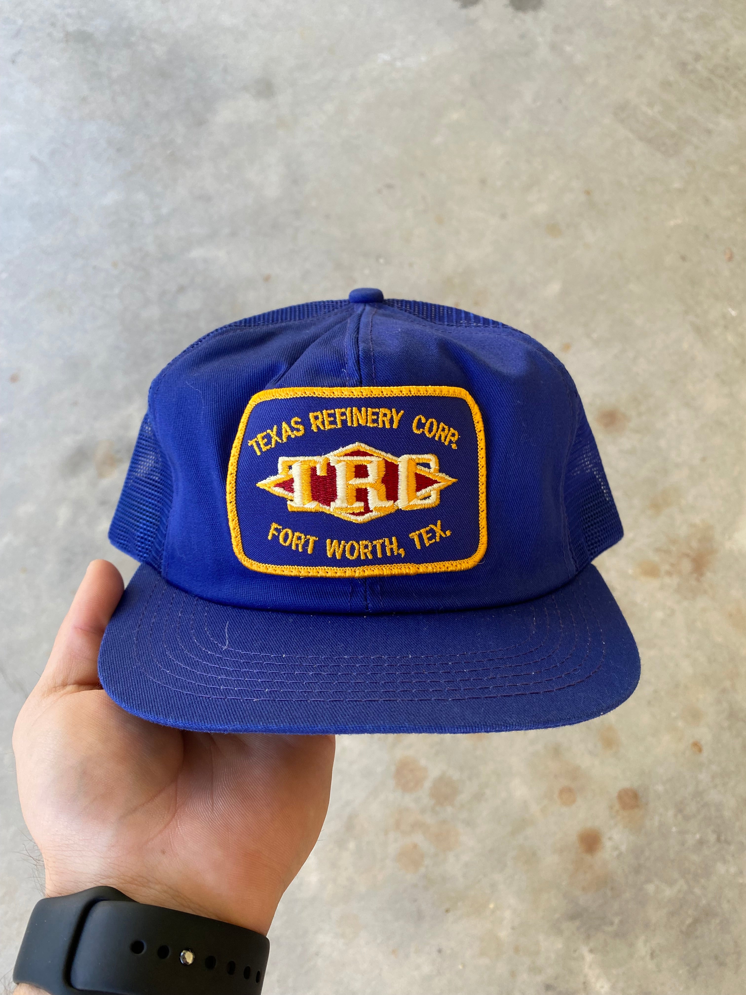 1980s Texas Refinery Corp. K-Products Trucker Hat