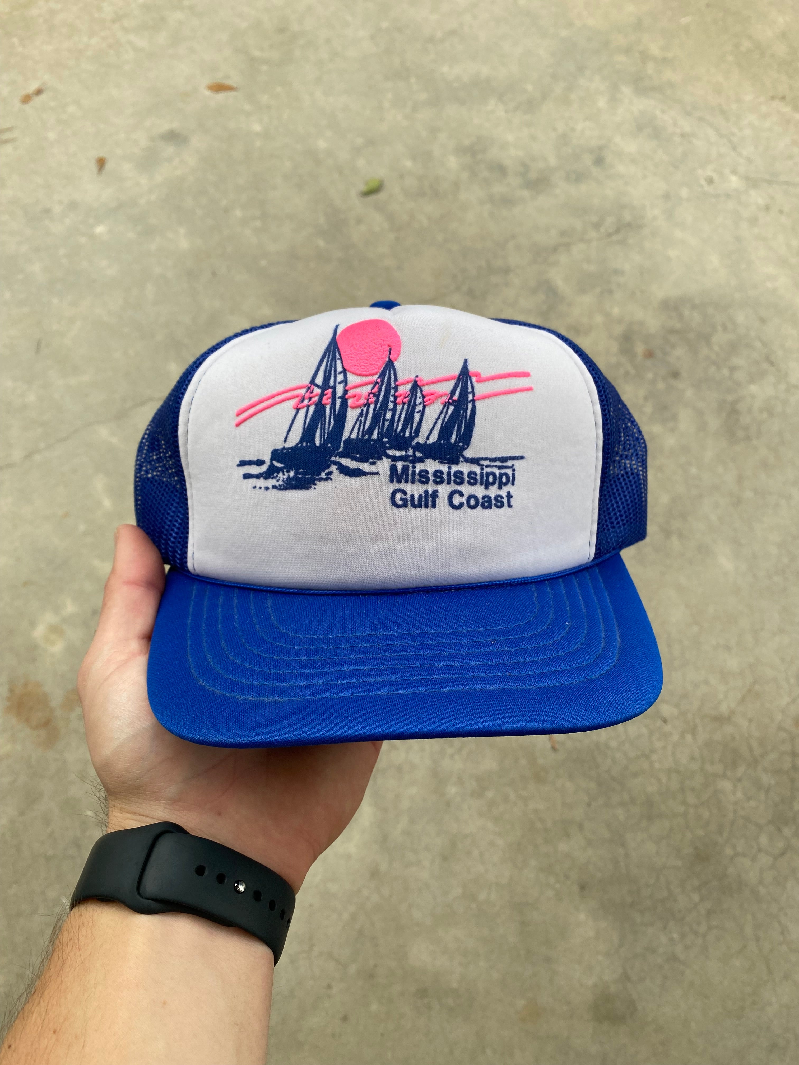 1990s Mississippi Gulf Coast Trucker Hat