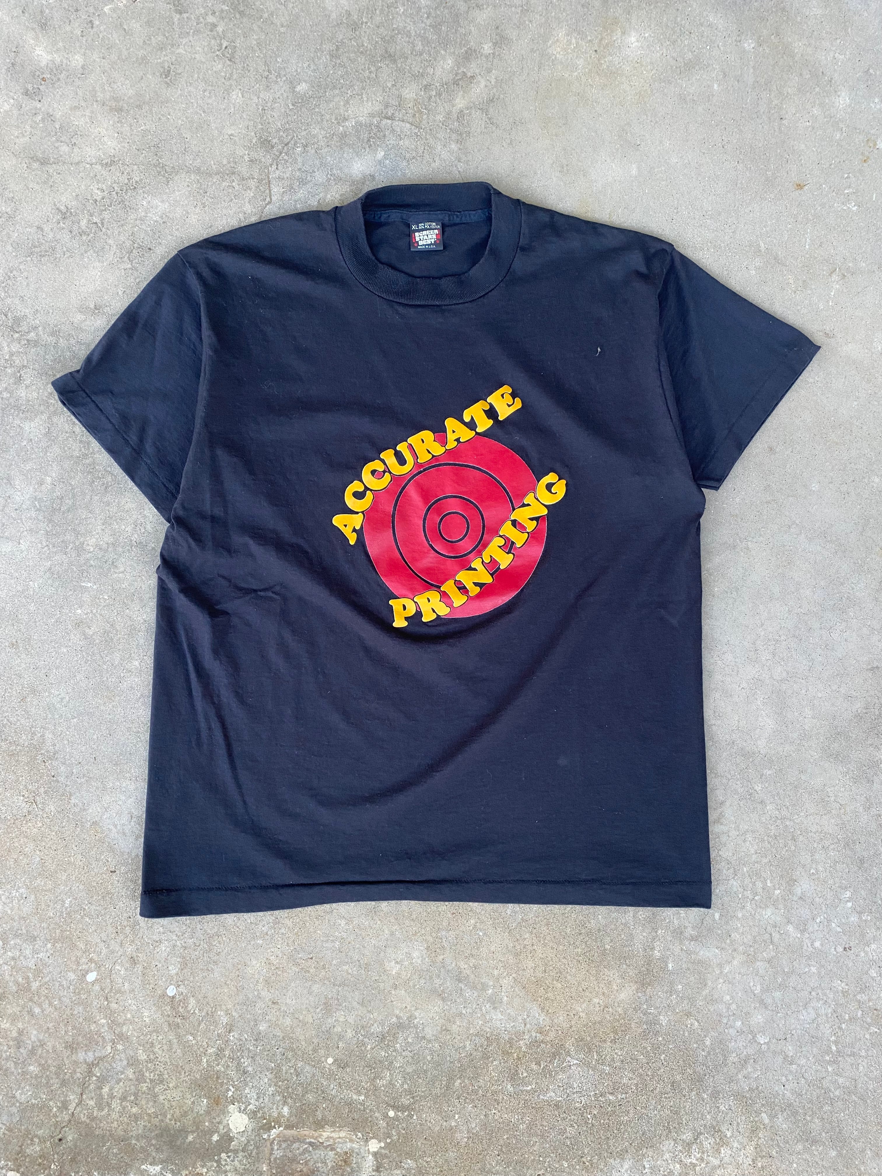 1990s Accurate Printing T-Shirt (L/XL)