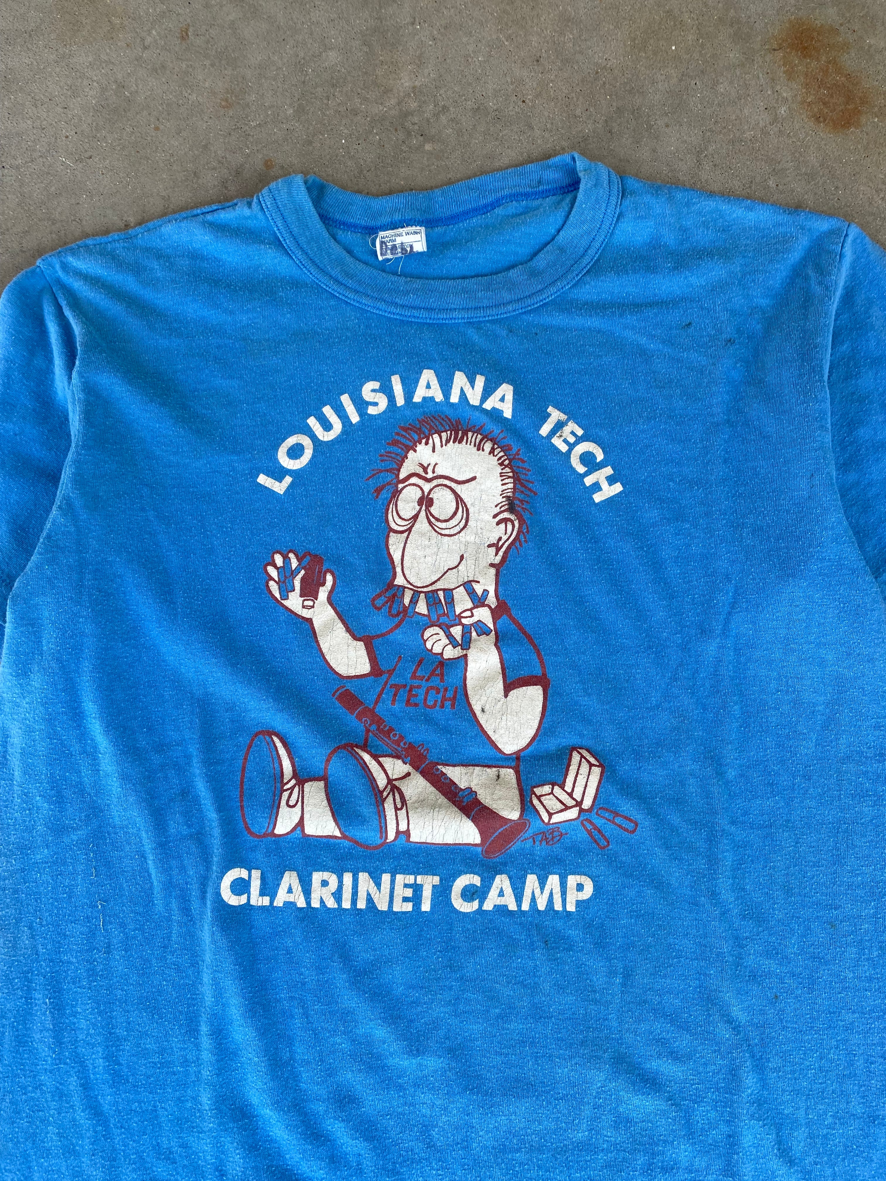 1980s Louisiana Tech Clarinet Camp T-Shirt (S)