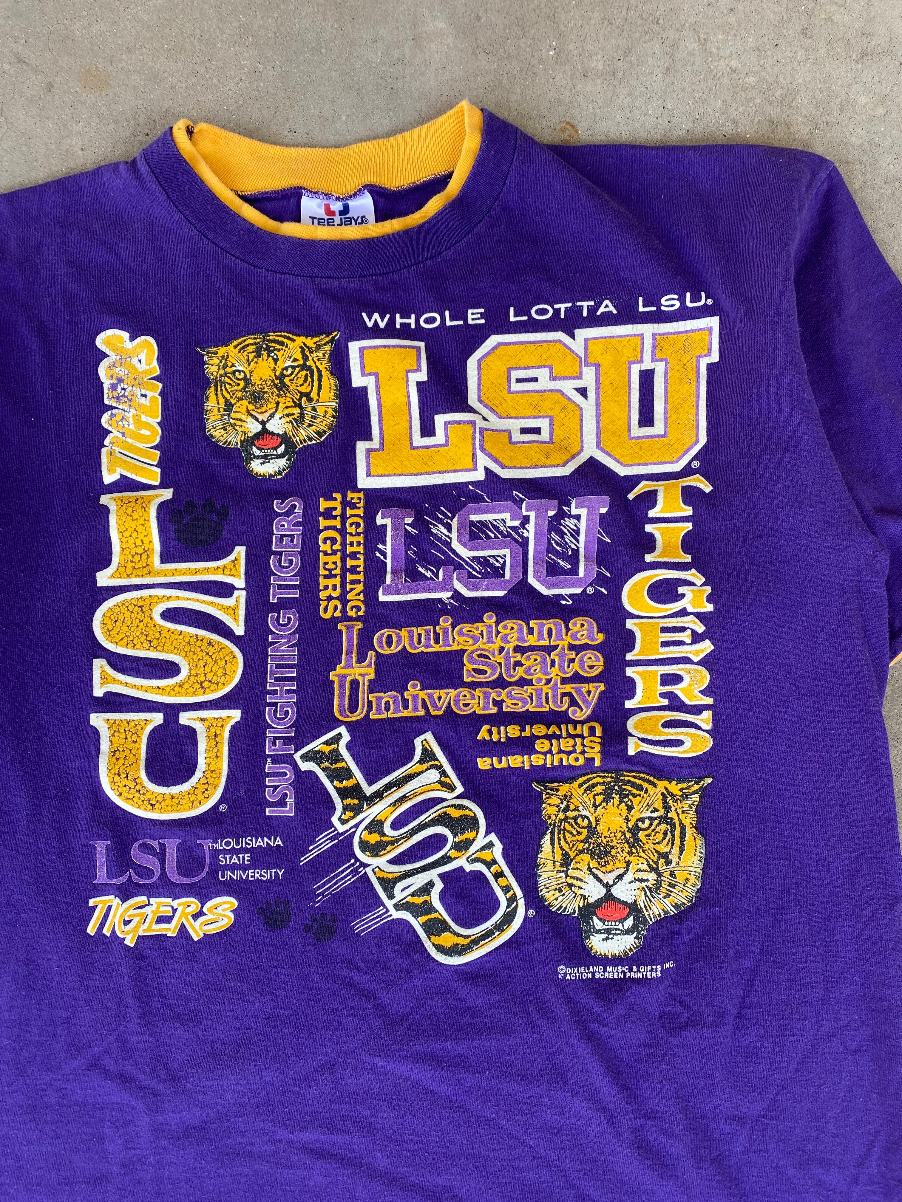1990s LSU "Whole Lotta LSU" T-Shirt (XL)