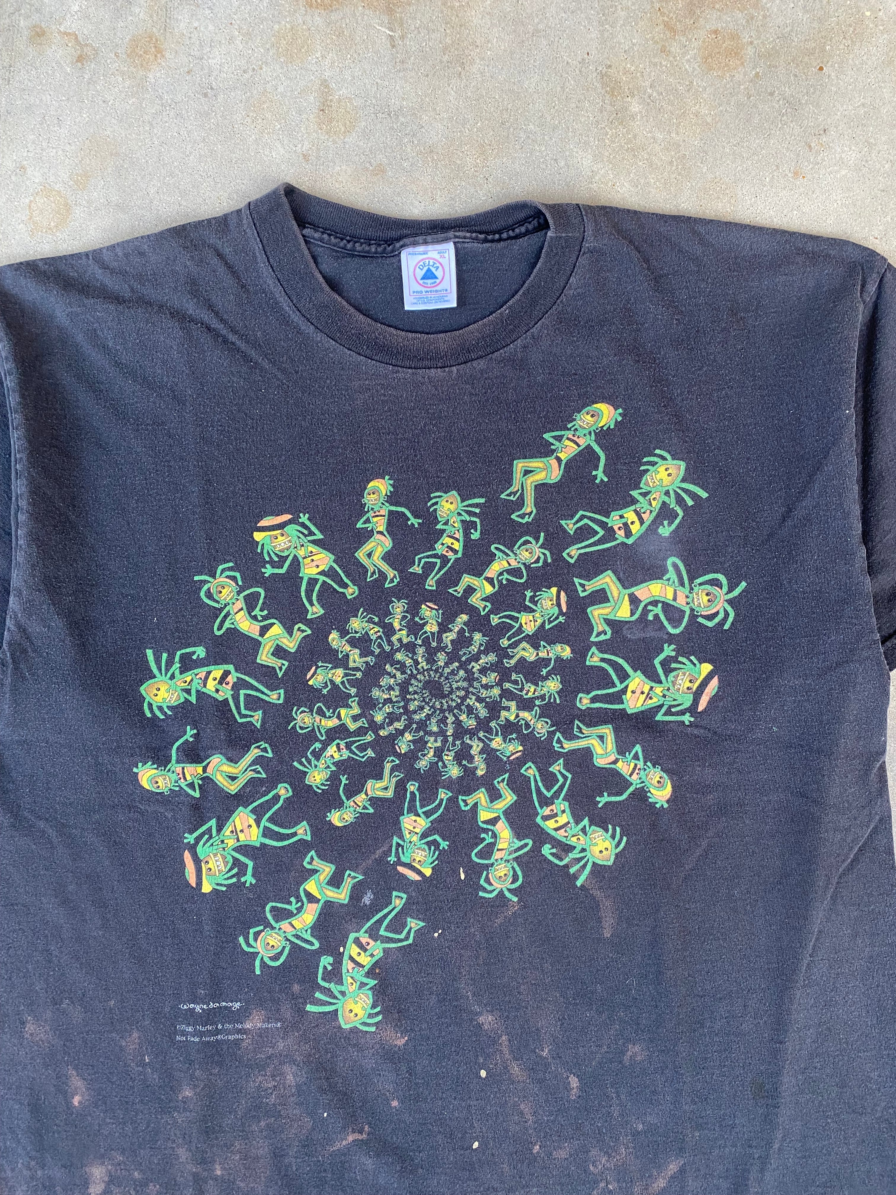 1990s Ziggy Marley Faded T-Shirt (XL)