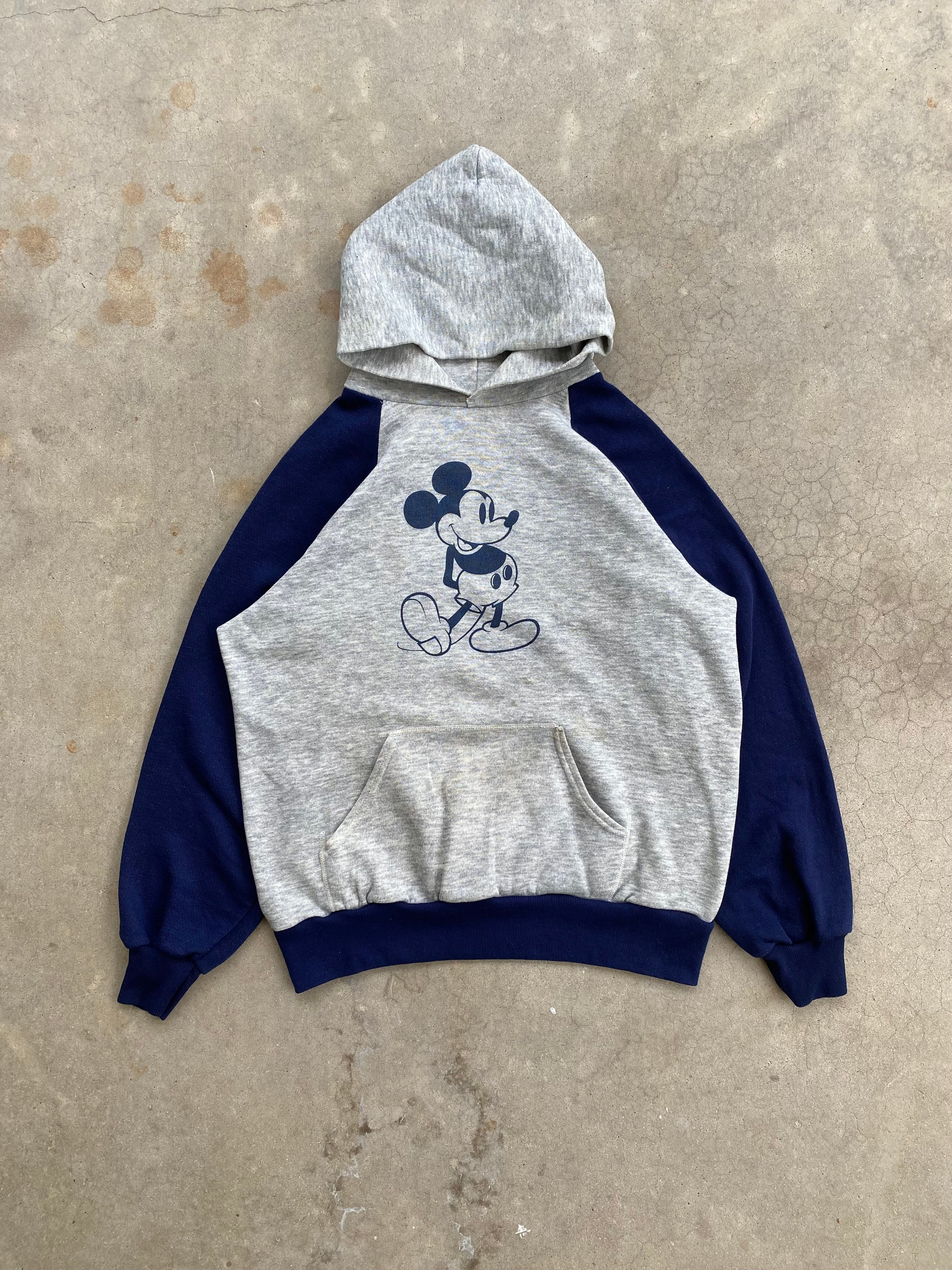 1980s Mickey Mouse Hoodie (L)