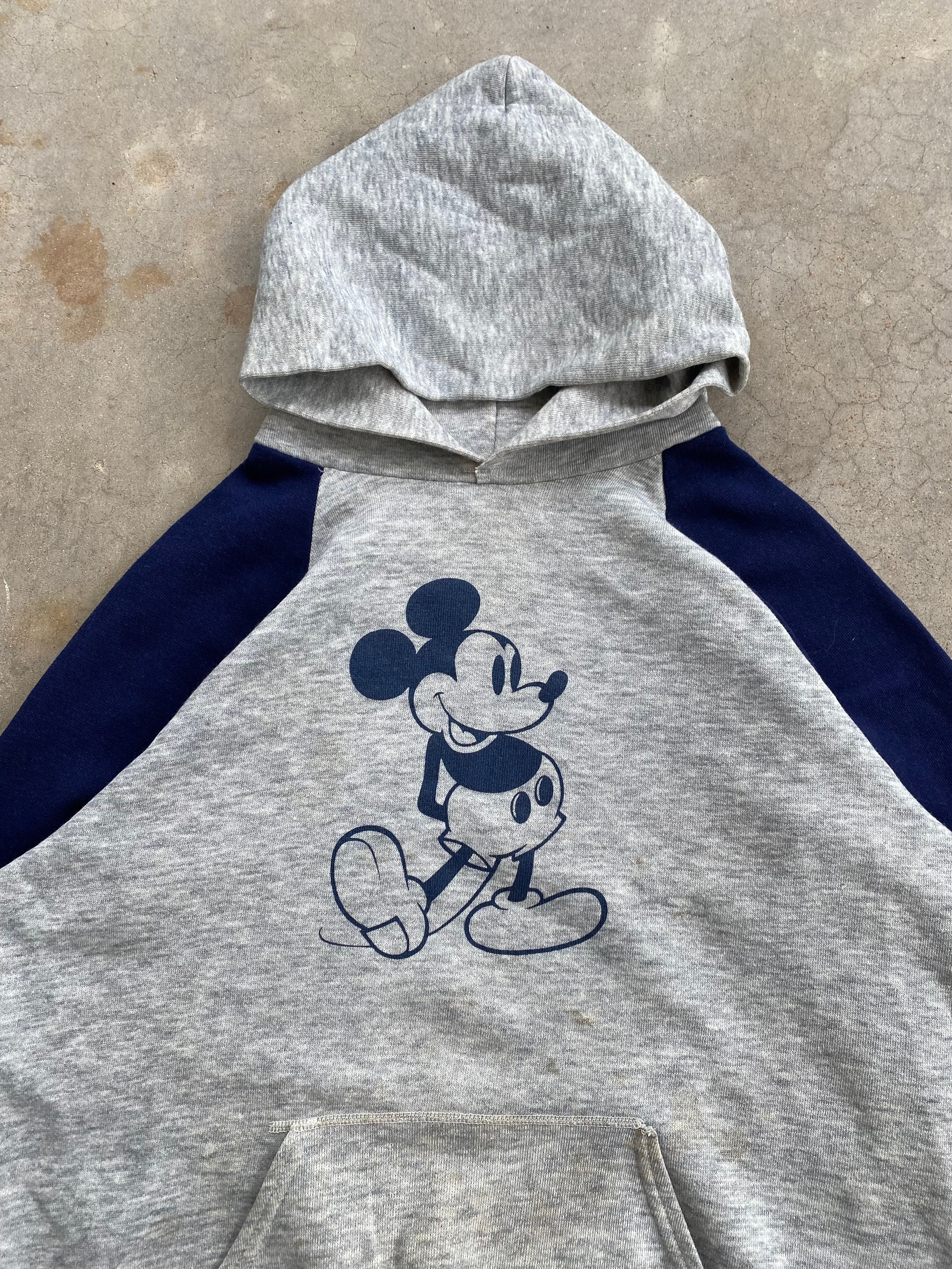1980s Mickey Mouse Hoodie (L)