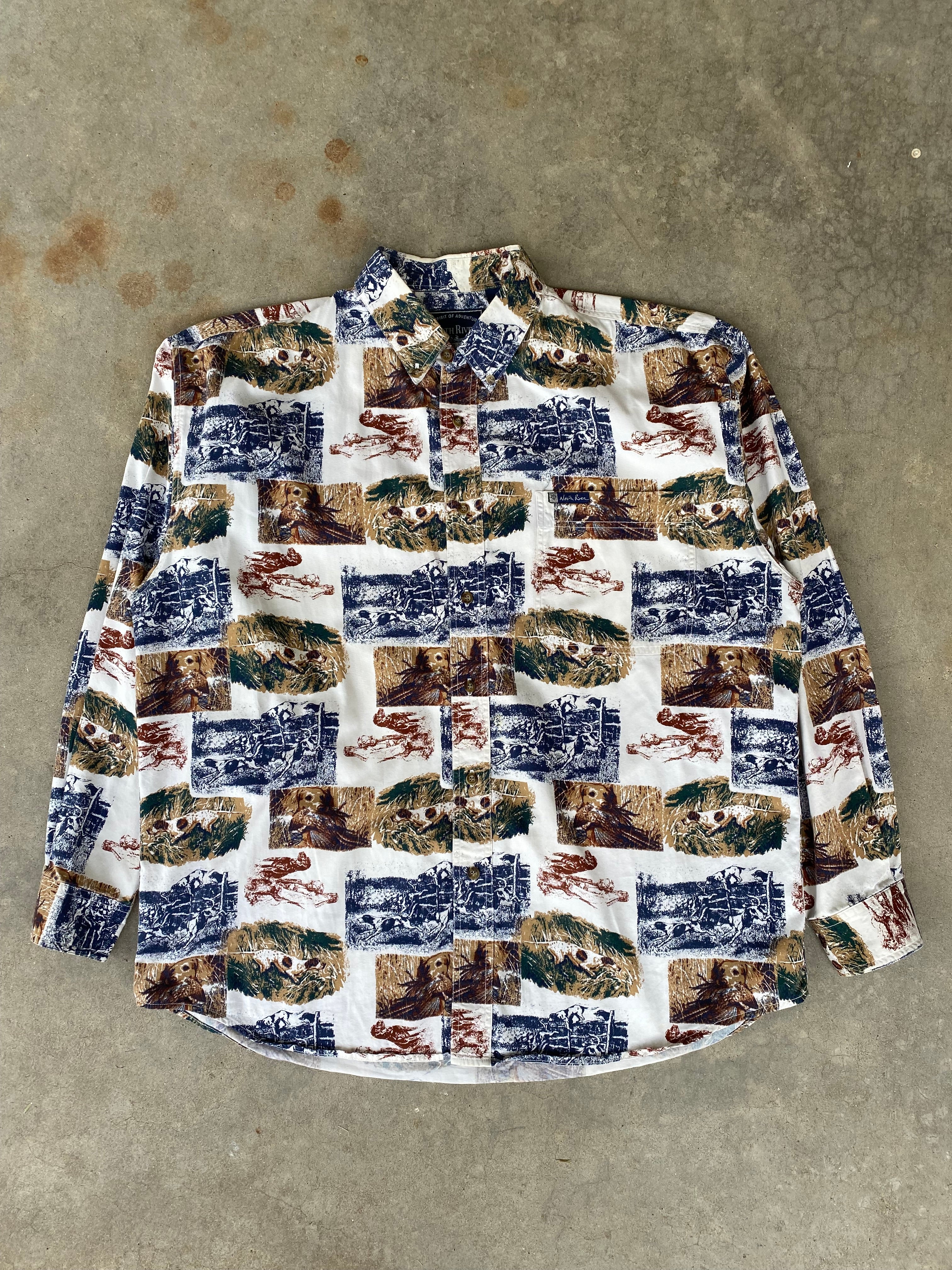 1990s North River Bird Dog Button Up (L)