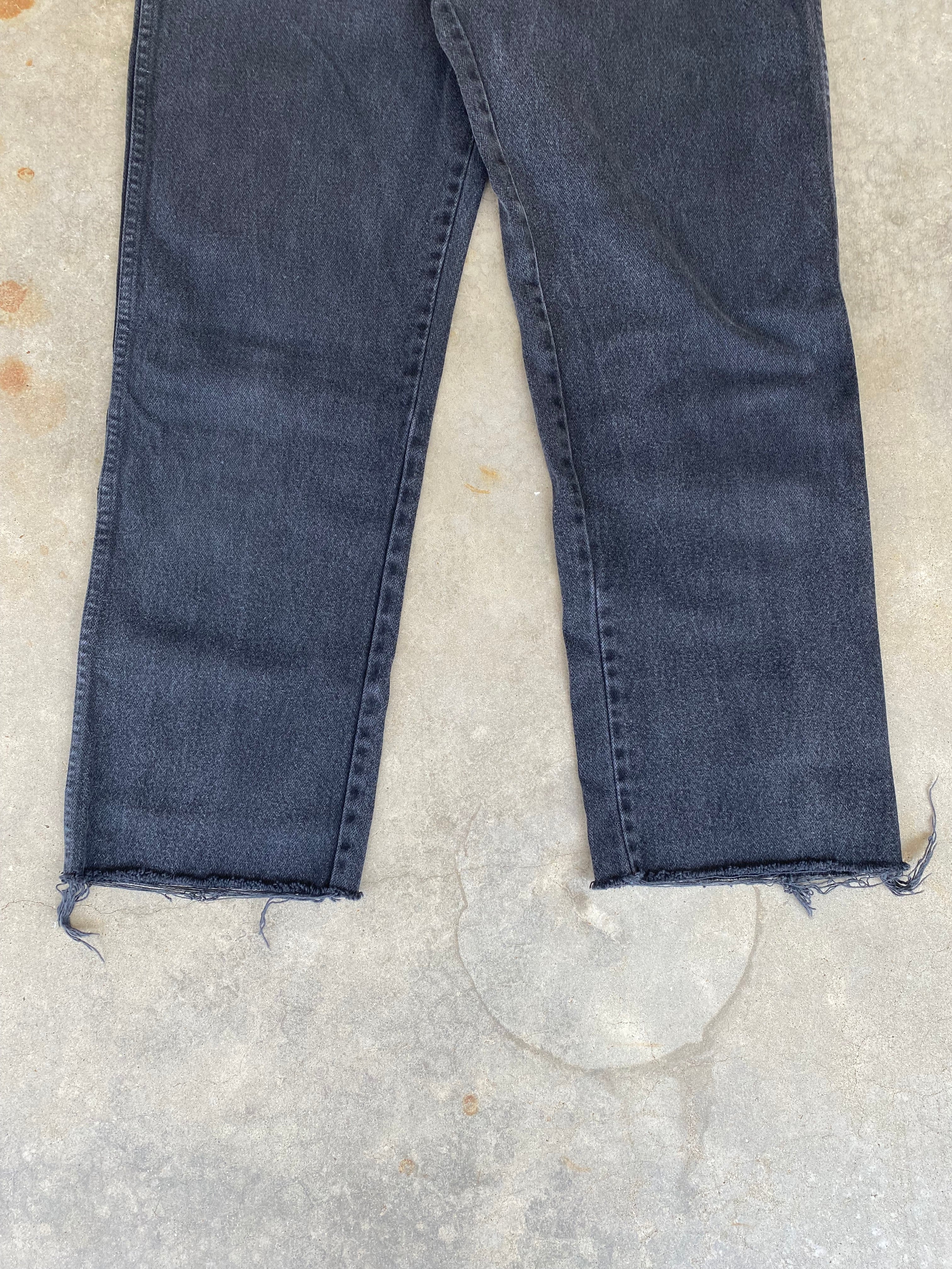 Vintage Wrangler Cropped Jeans (34"x29")