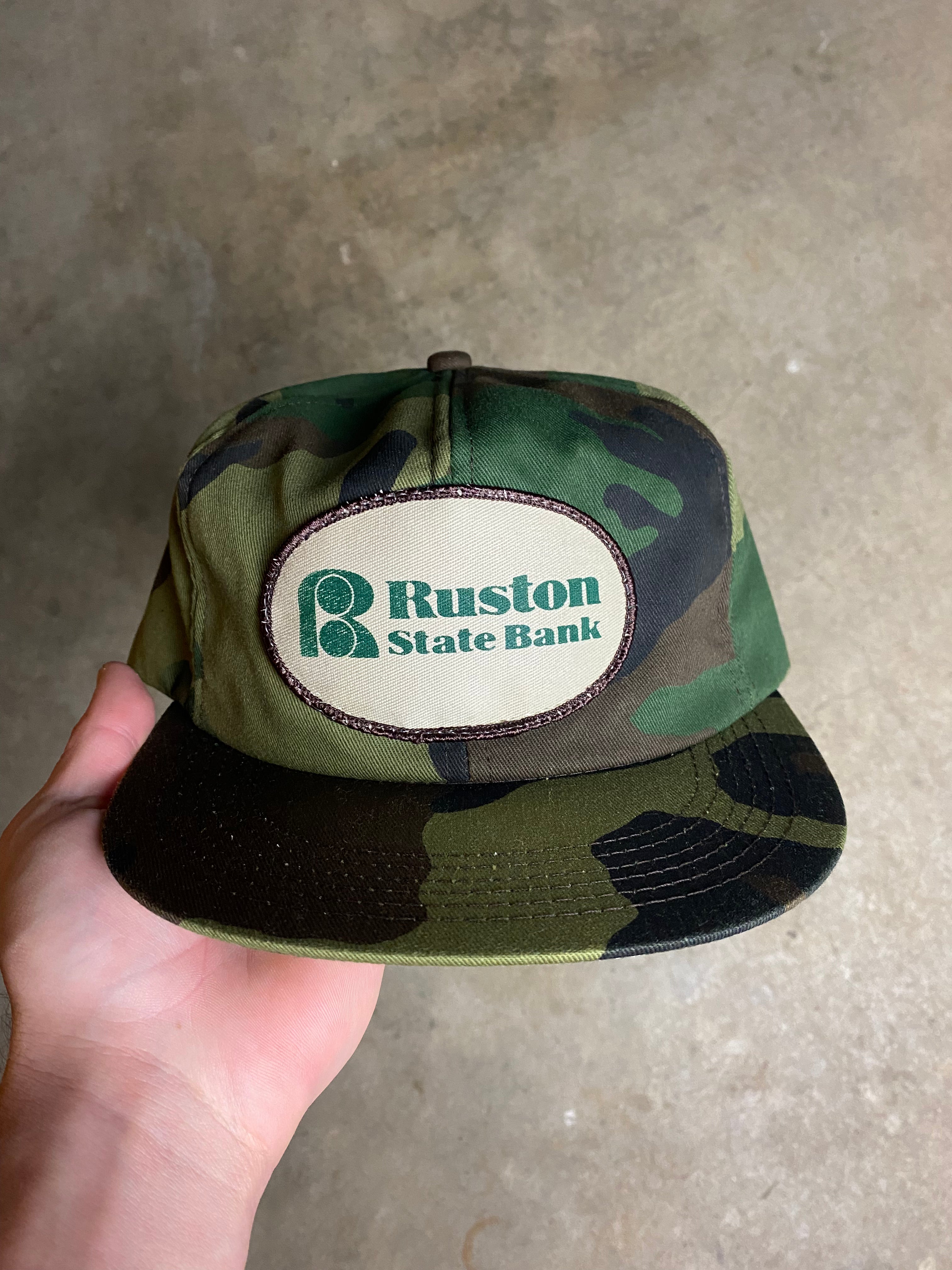 1980s Ruston State Bank Snapback