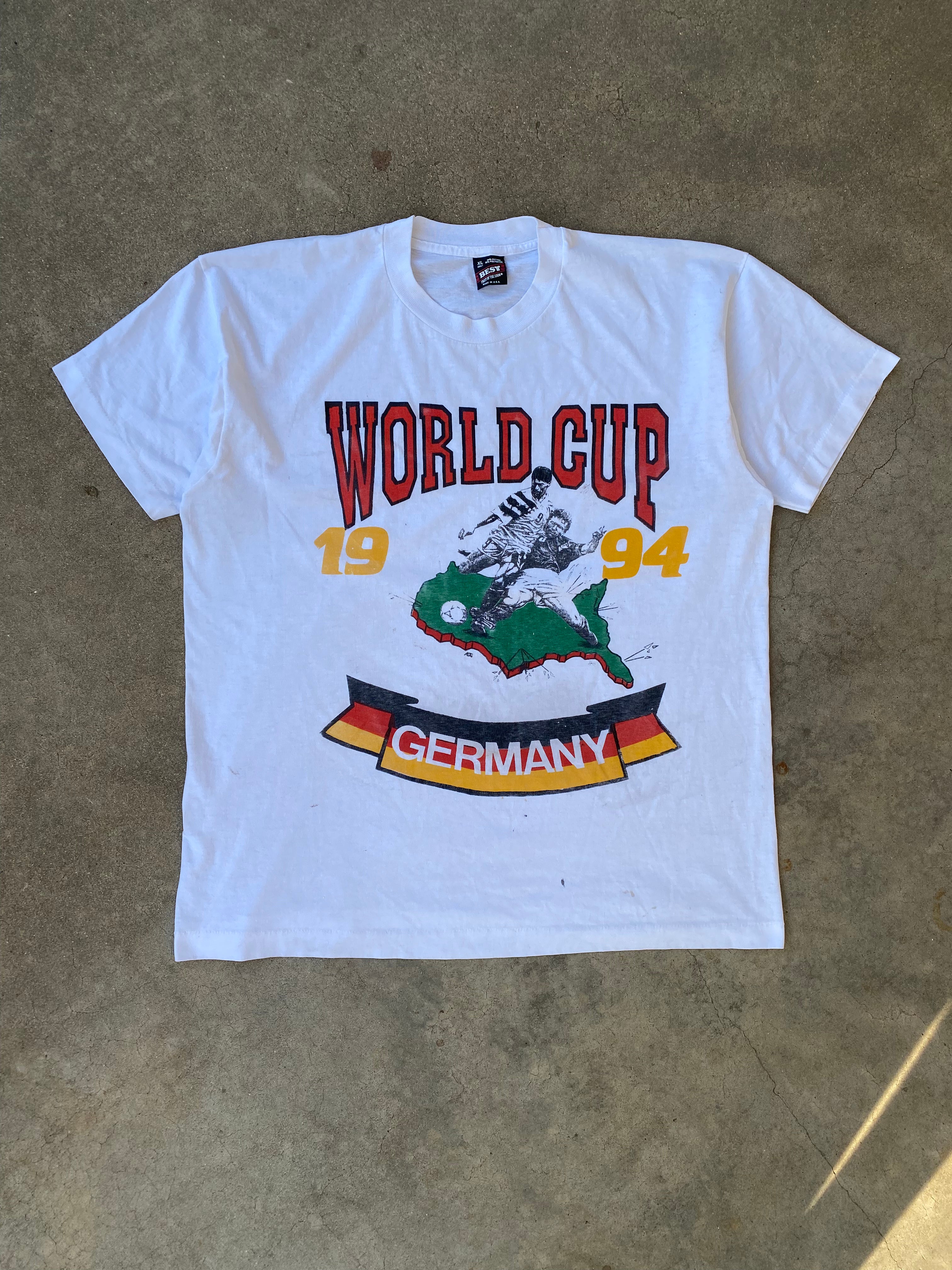 1994 World Cup Germany Splattered T-Shirt (XL)