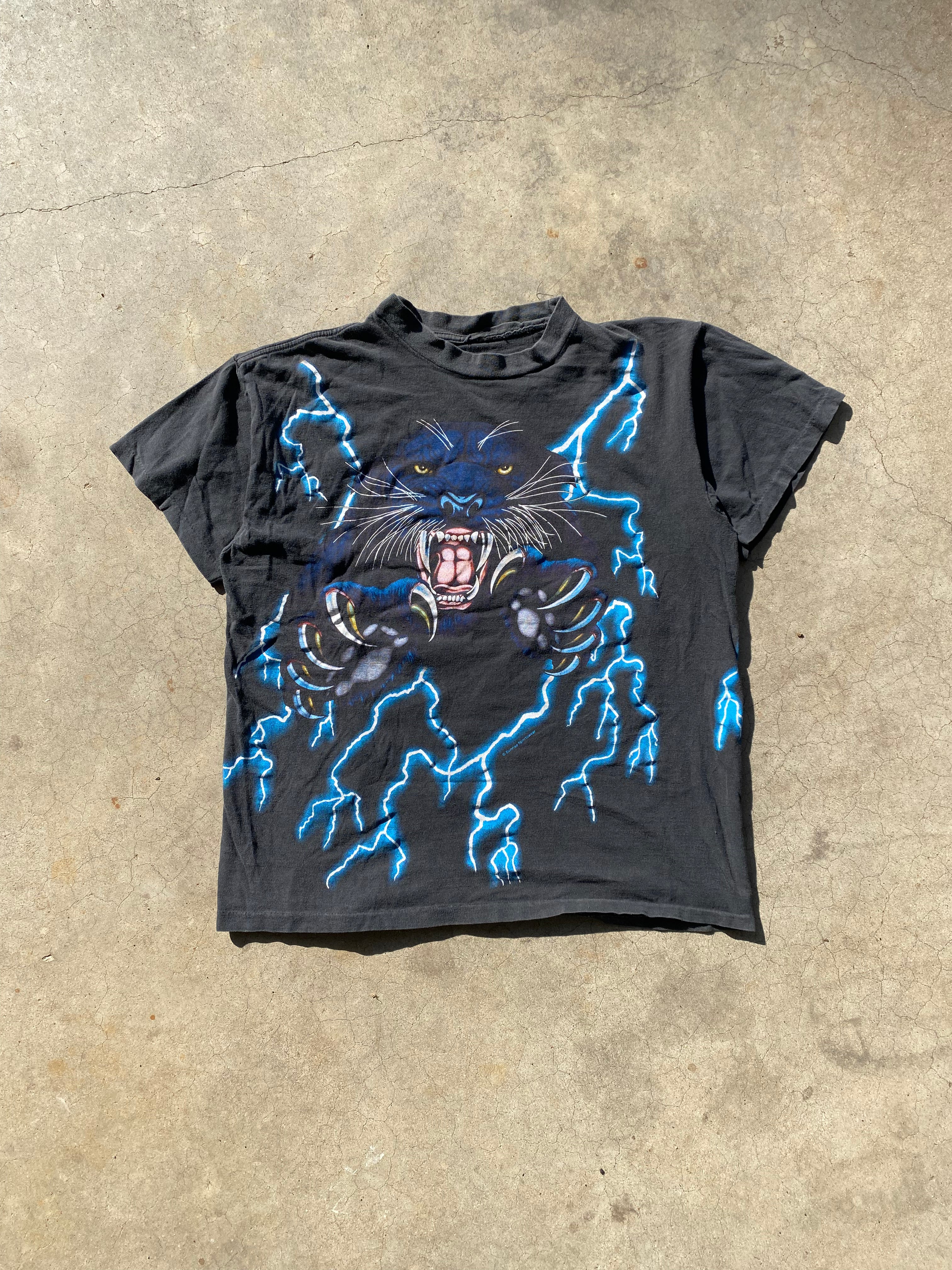 1990s Panther American Thunder T-Shirt (M)
