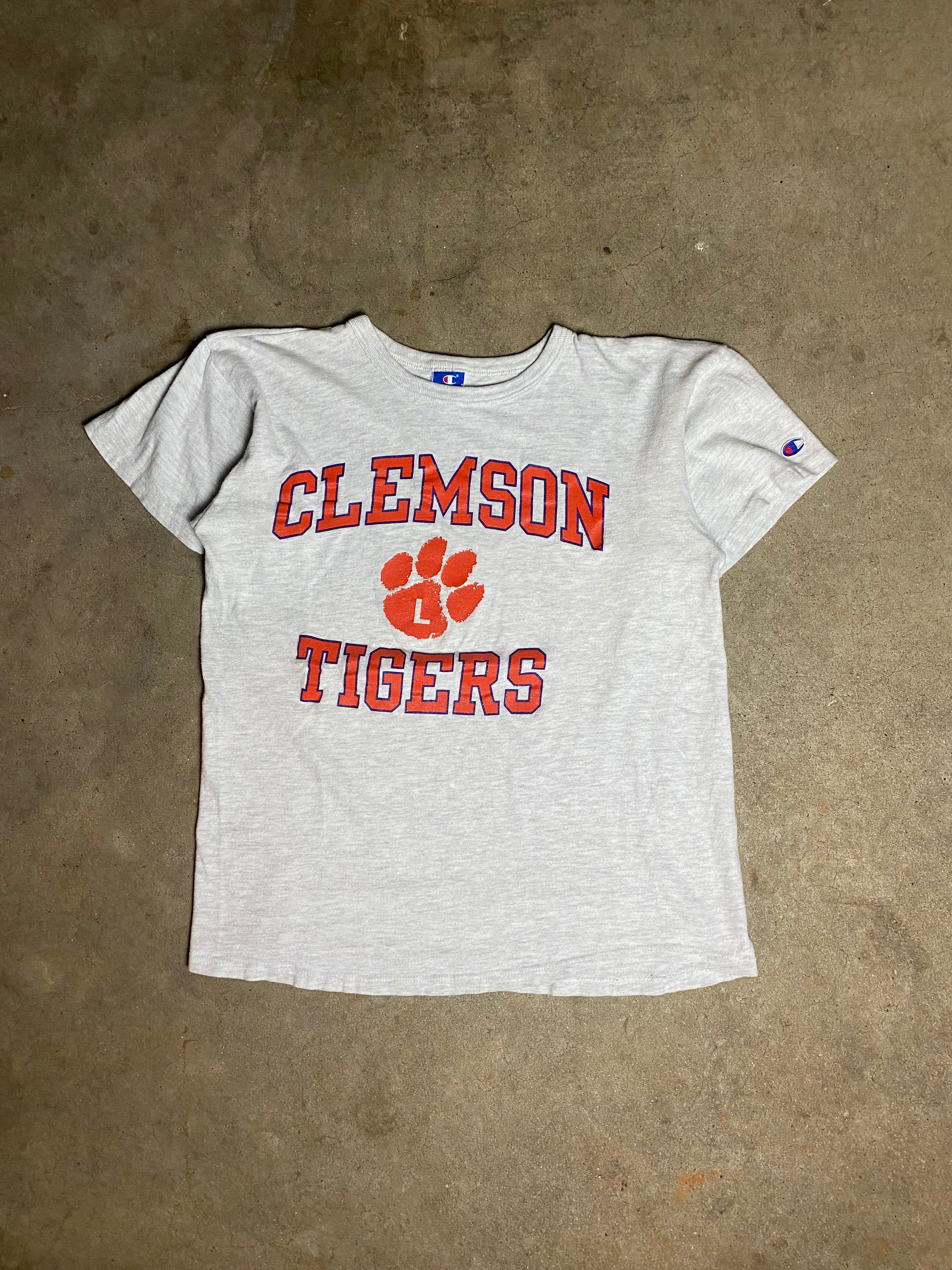 1990s Clemson Tigers Champion T-Shirt (S/M)