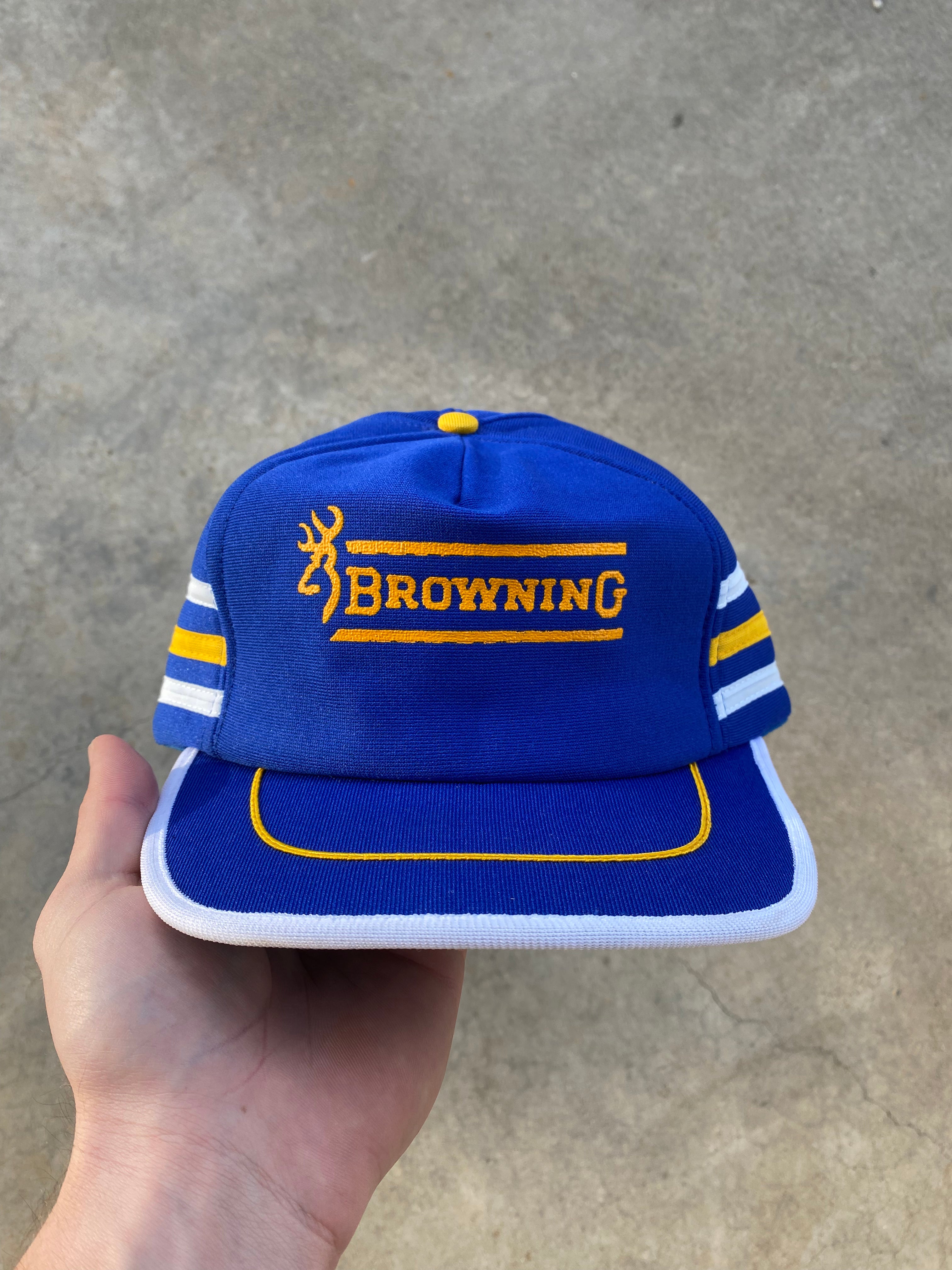 1980s Browning 3-Stripe Trucker Hat