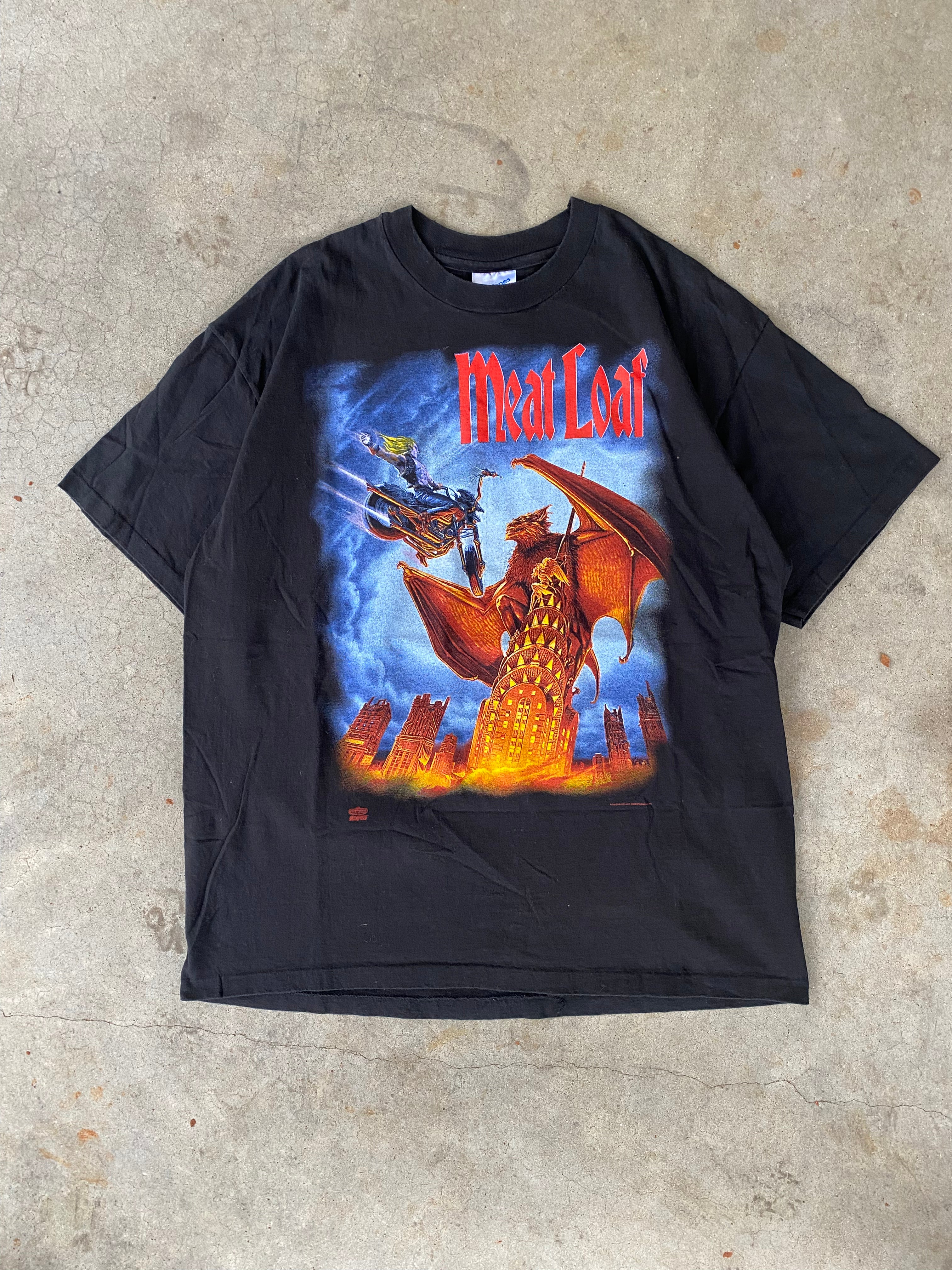 1995 Meatloaf Everything Louder Than Everything Else World Tour T-Shirt (L)
