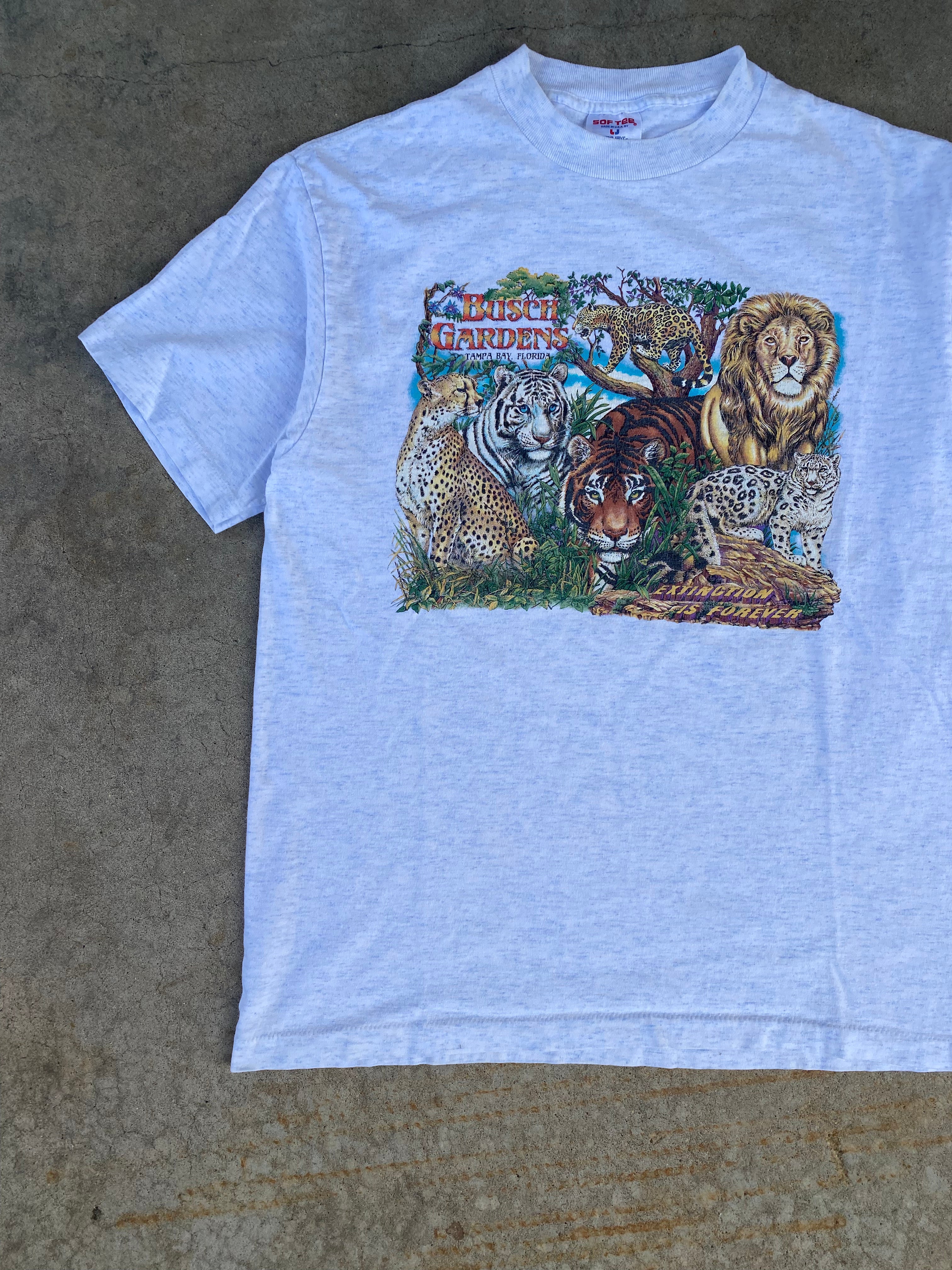1990s Busch Gardens Extinction is Forever T-Shirt (M/L)