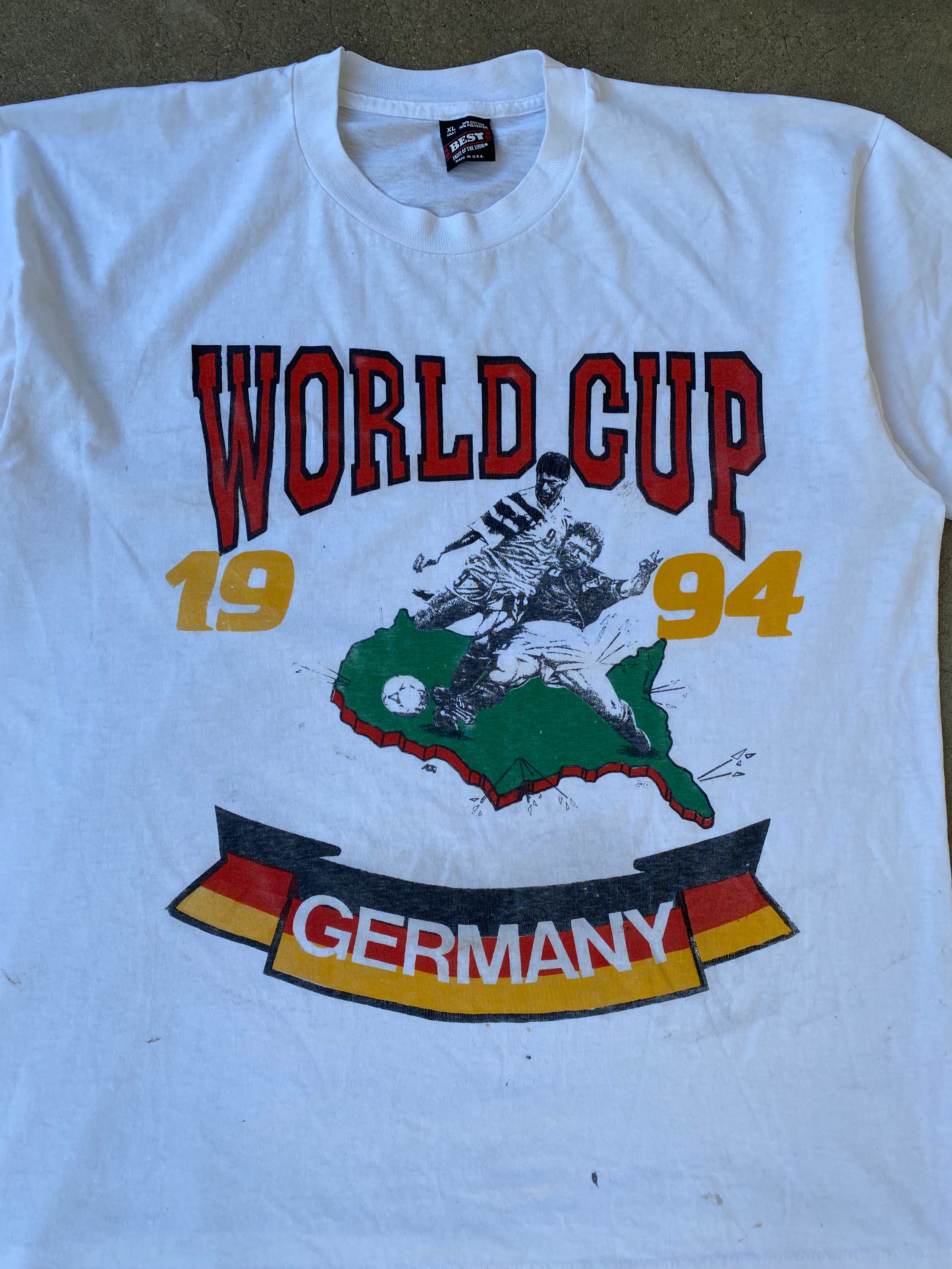 1994 World Cup Germany Splattered T-Shirt (XL)