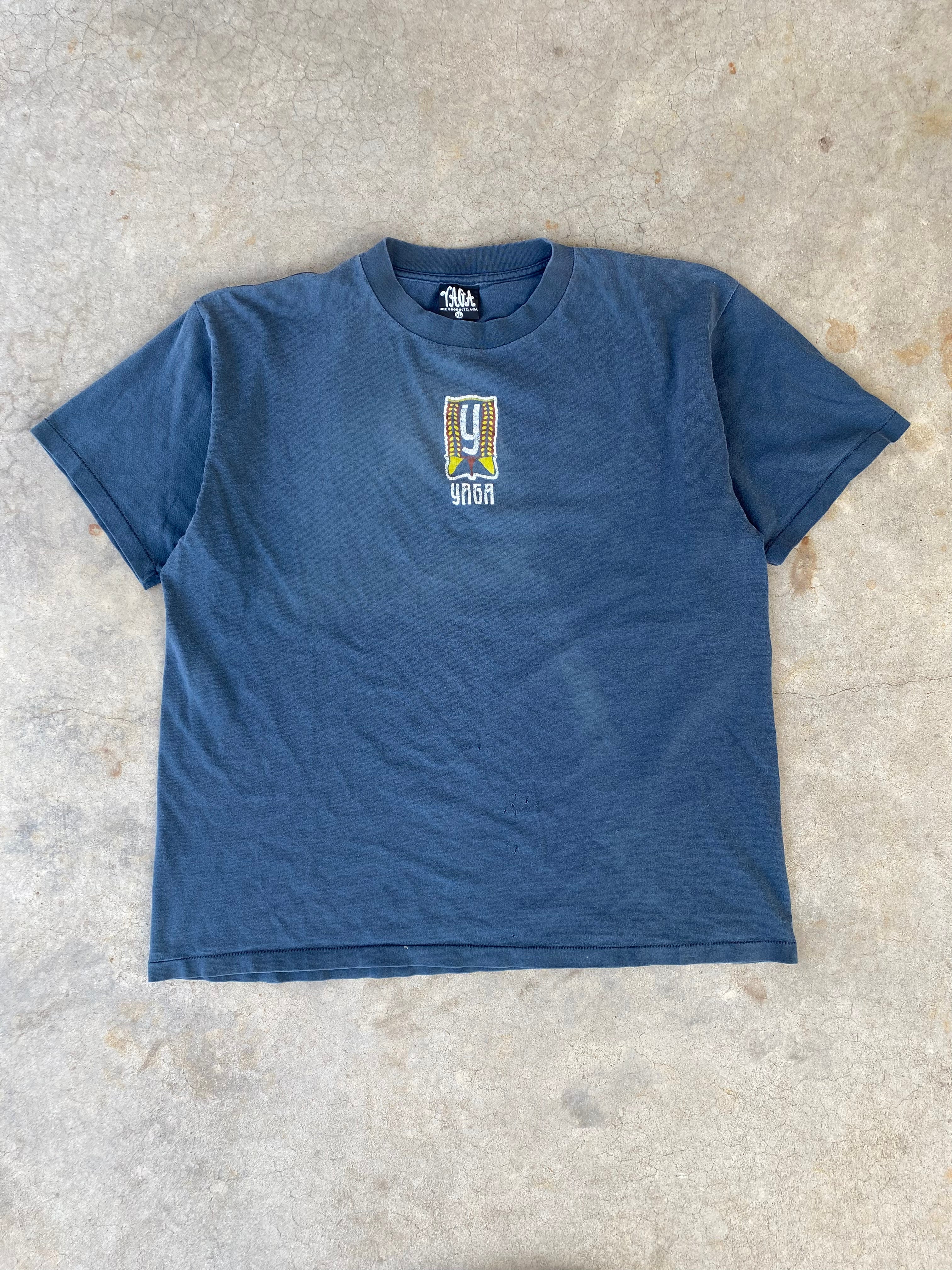 1990s Yaga Skateboarding Faded T-Shirt (XL)