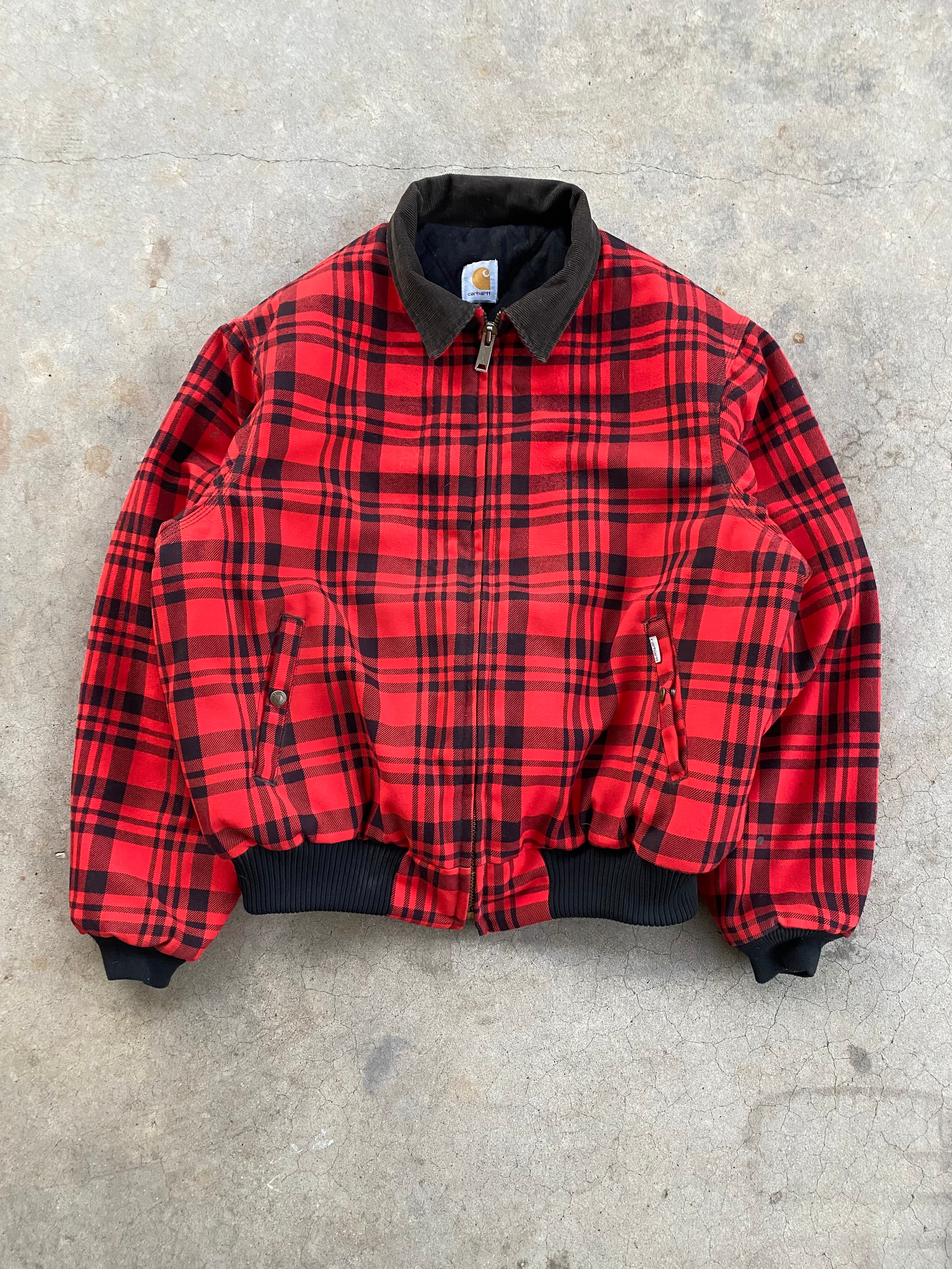 1990s Carhartt Buffalo Plaid Flannel Sante Fe Jacket (XL/XXL)