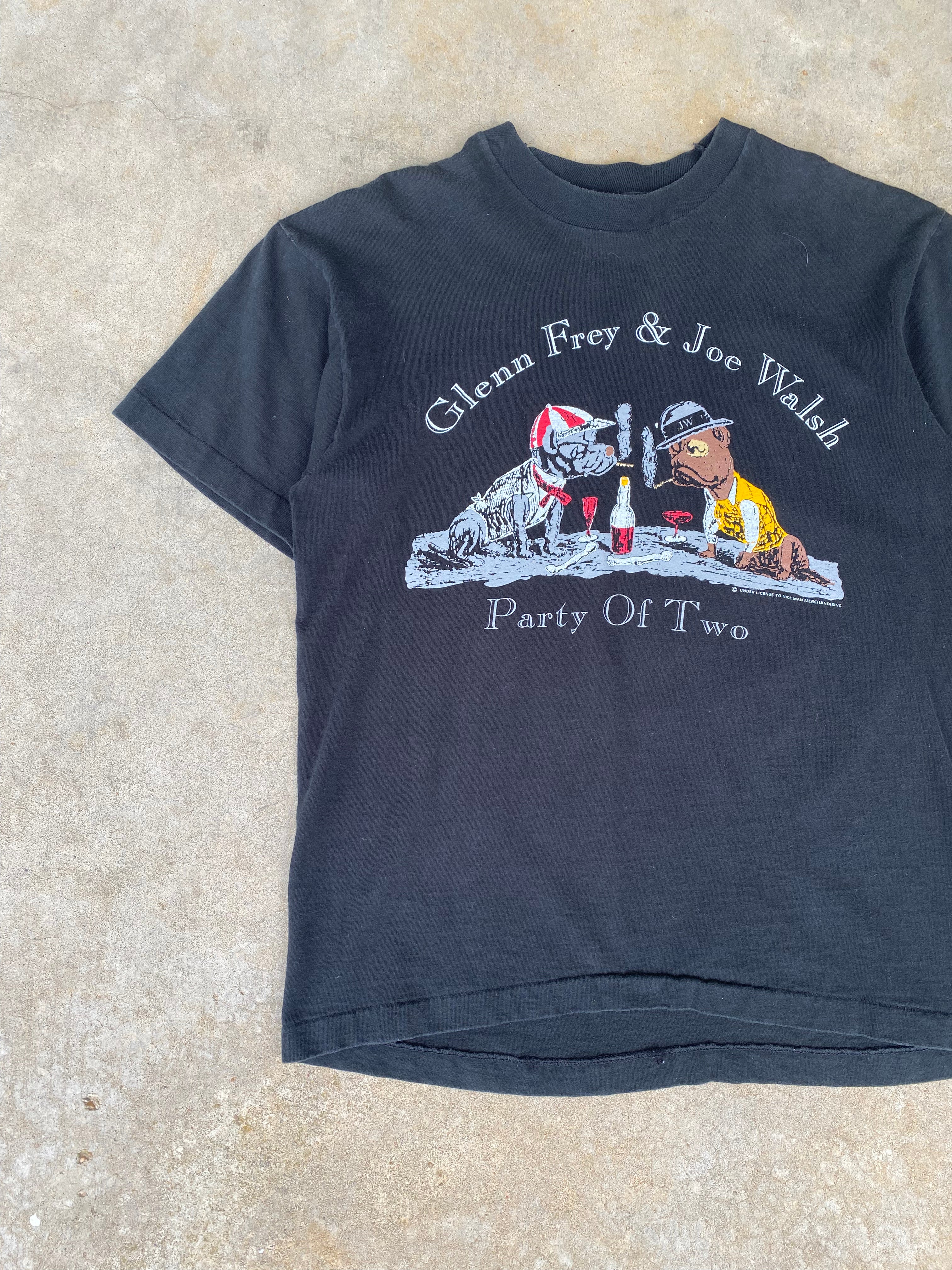 1993 Glenn Frey & Joe Walsh Party of Two Tour T-Shirt (M/L)