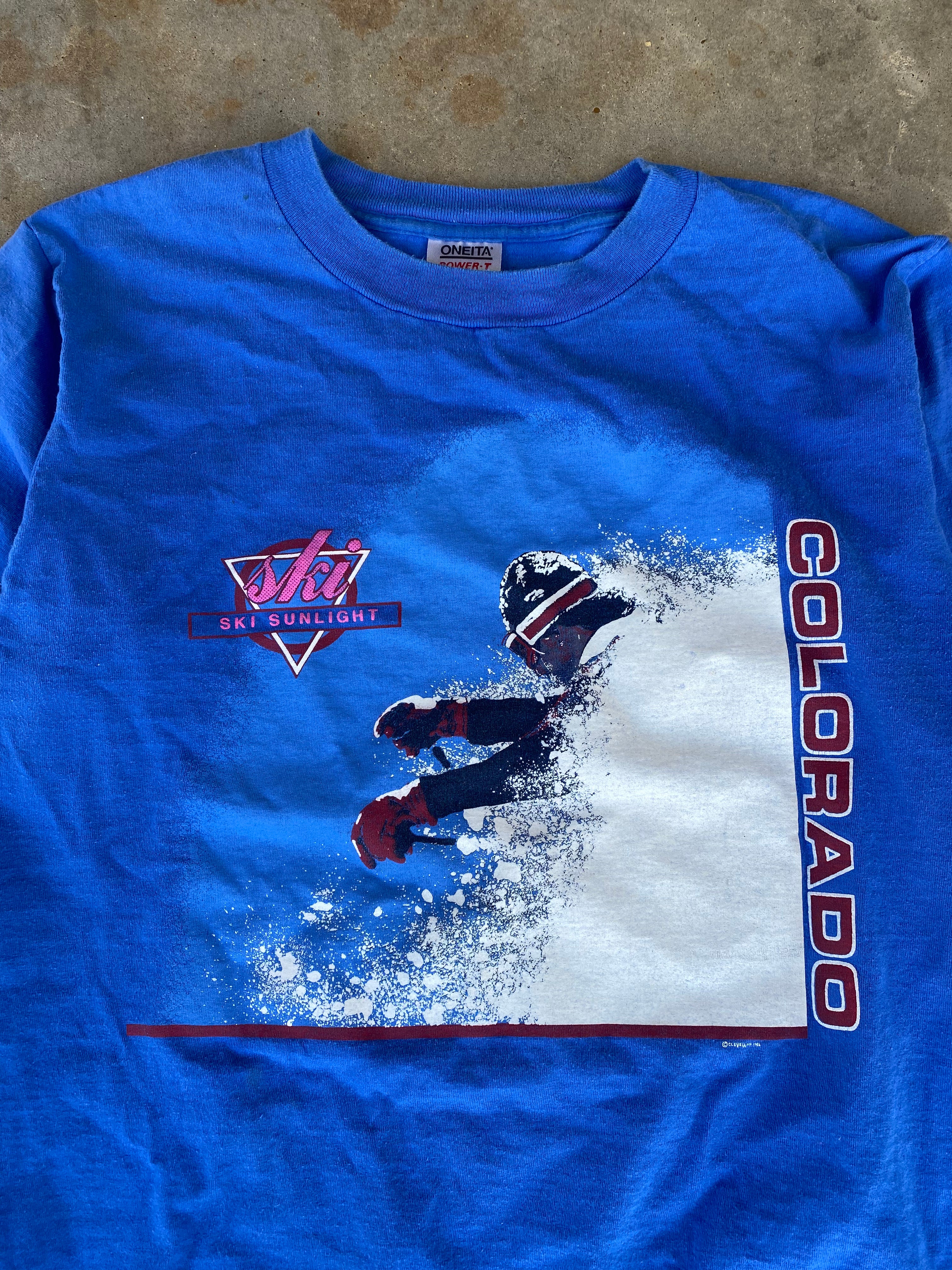 1990s Colorado “Ski Sunlight” Longsleeve T-Shirt (M)