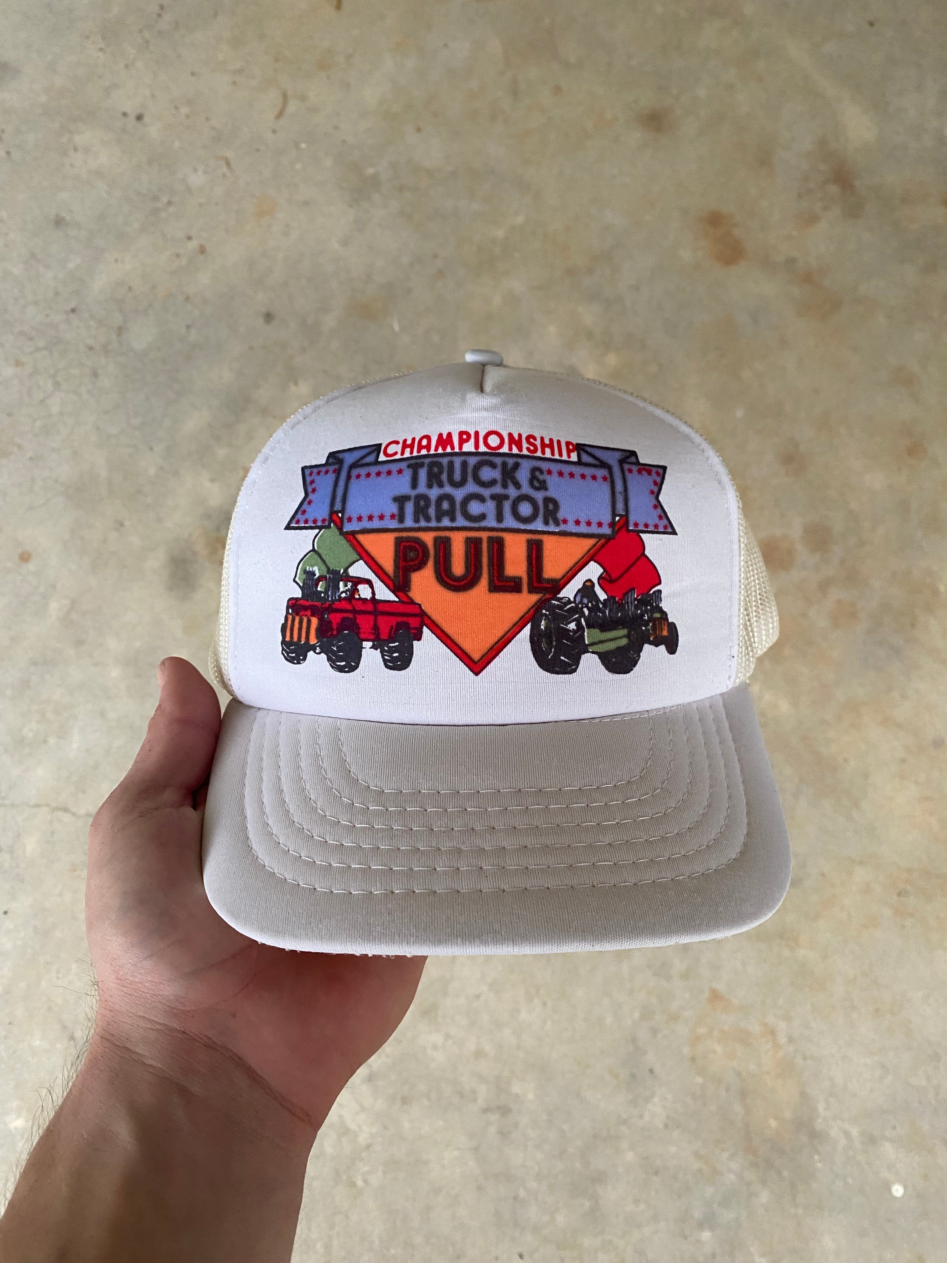 1980s Truck & Tractor Pull Trucker Hat