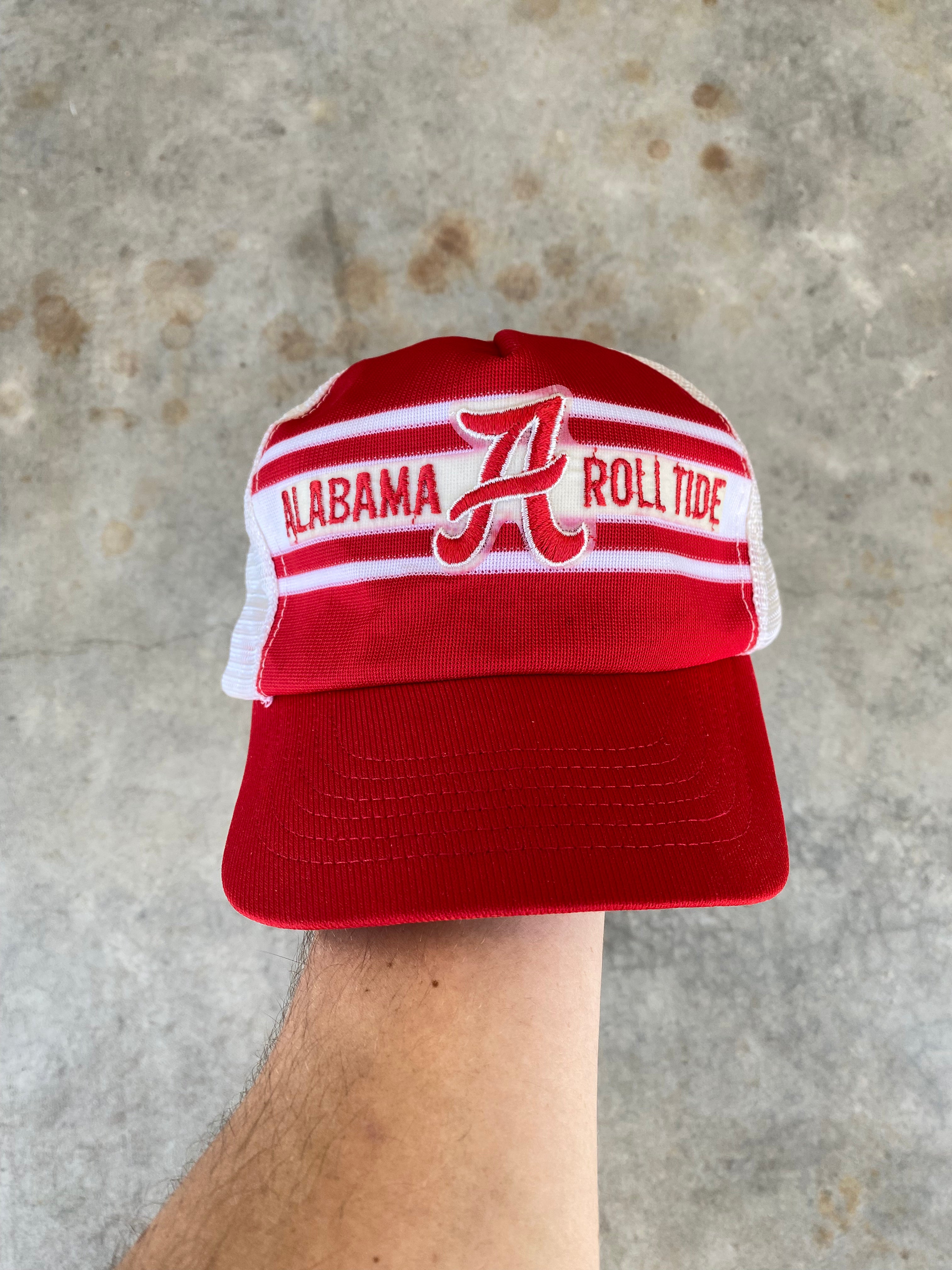 1980s Alabama Crimson Tide Trucker Hat